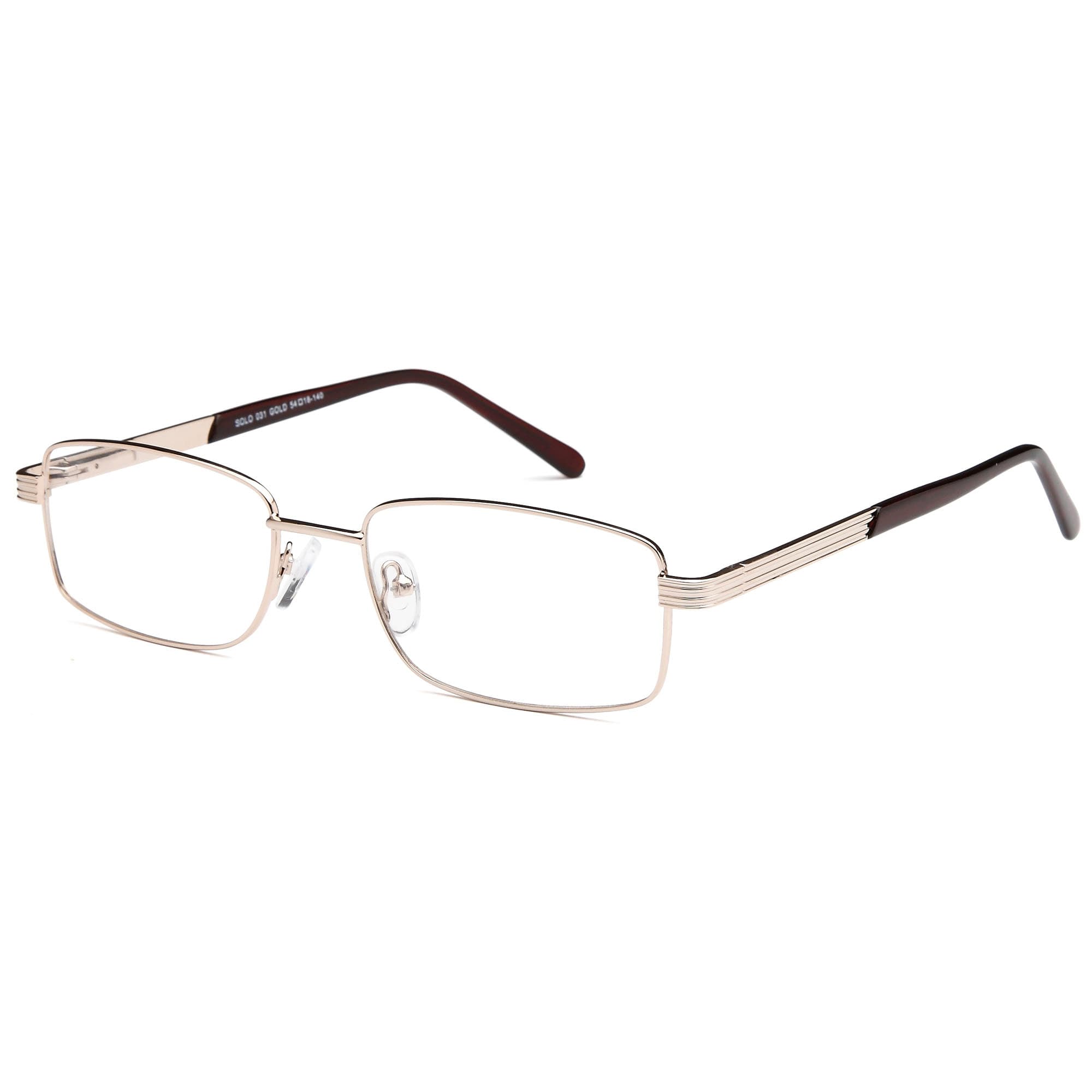 Solo 031 designer frame in colour GOLD
