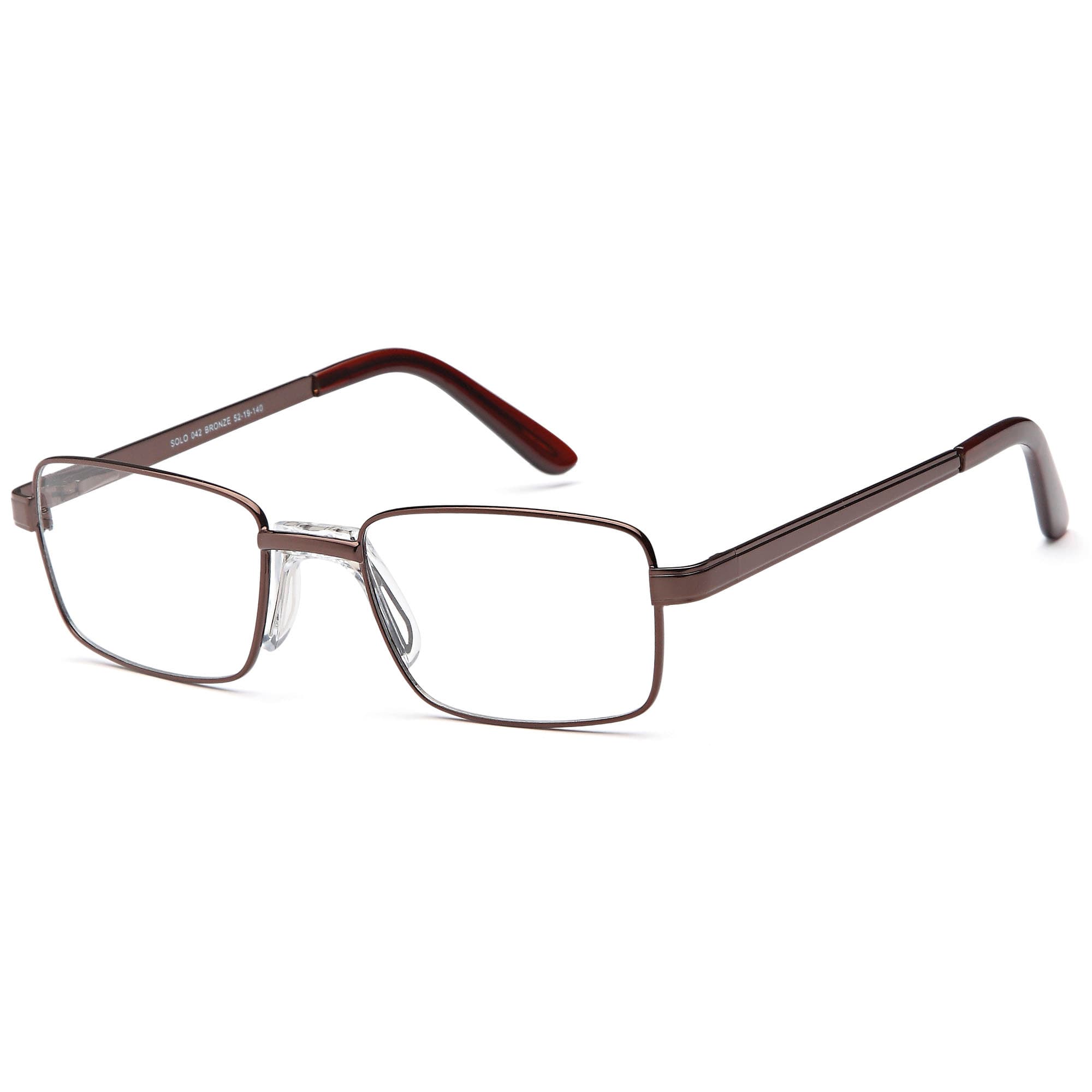 Solo 042 designer frame in colour BRONZE