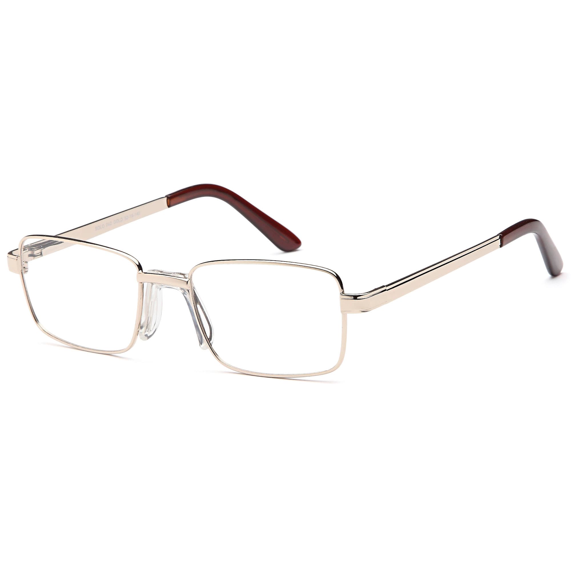 Solo 042 designer frame in colour GOLD