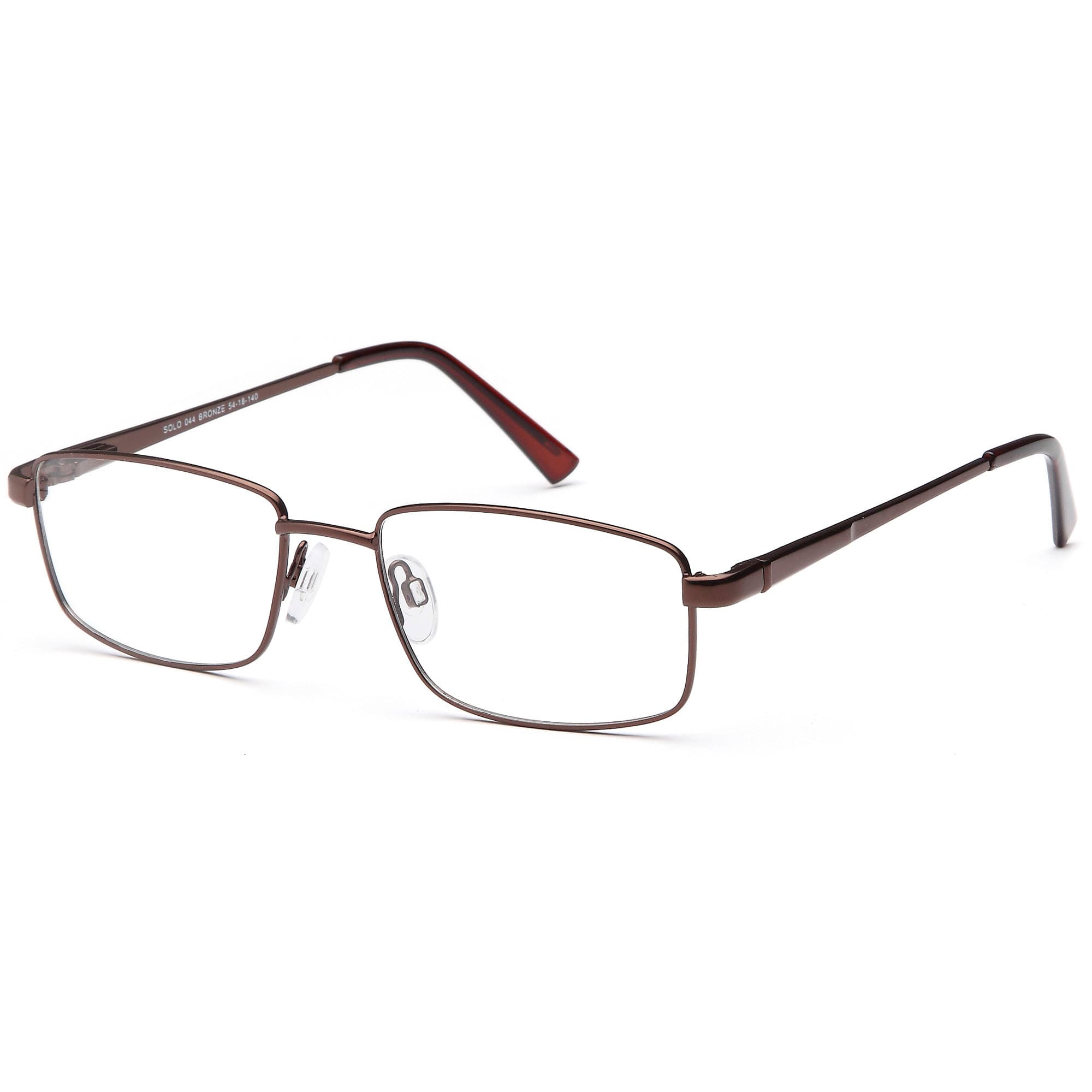 Solo 044 designer frame in colour BRONZE
