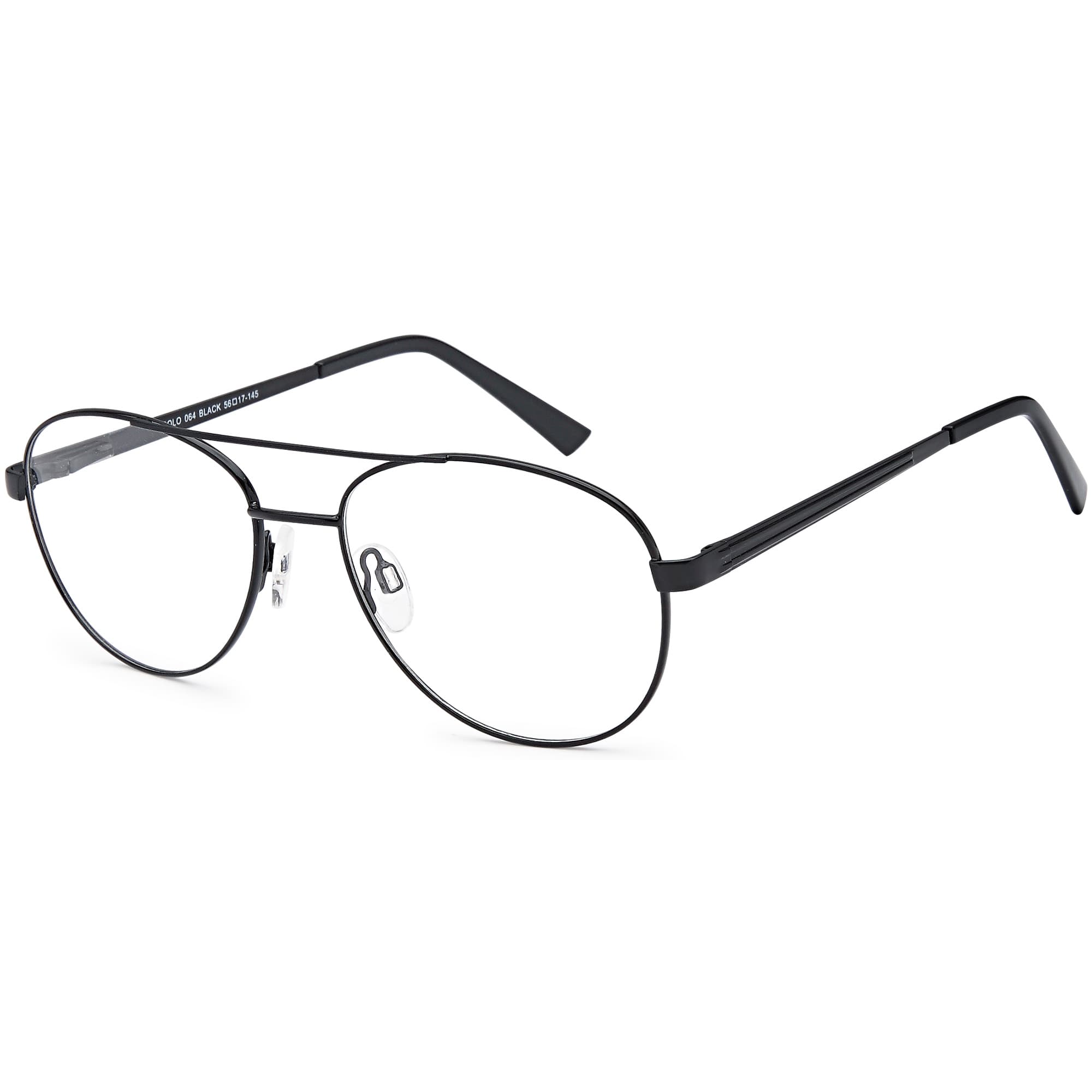 Solo 064 designer frame in colour BLACK