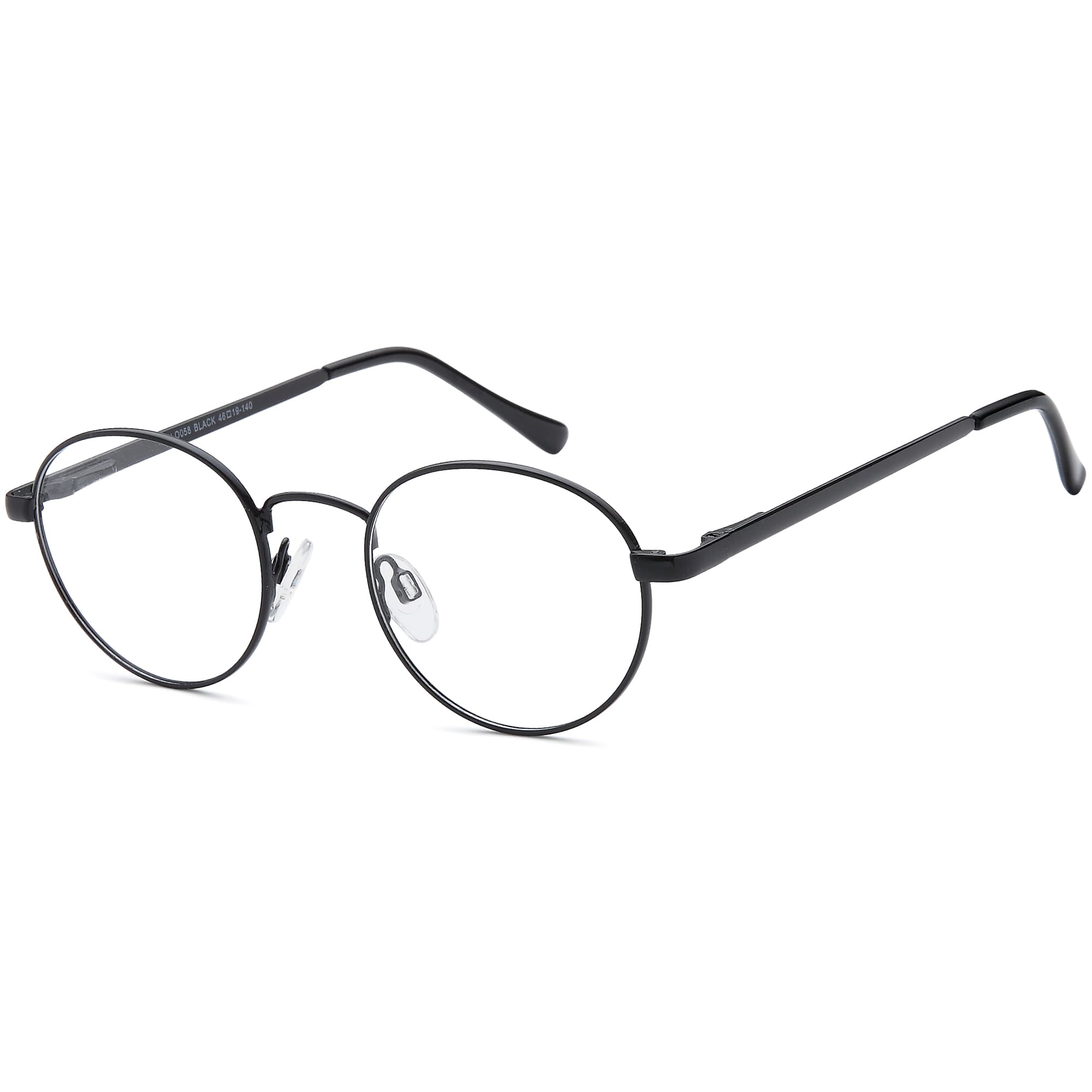 Solo 058 designer frame in colour BLACK