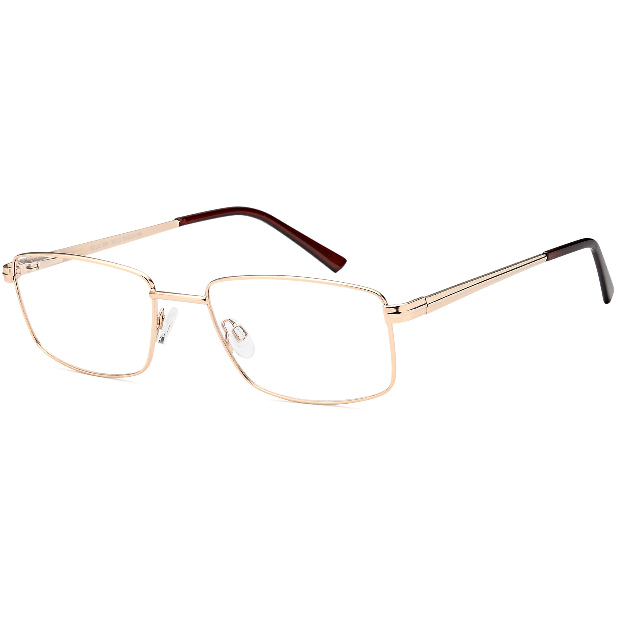Solo 054 designer frame in colour GOLD