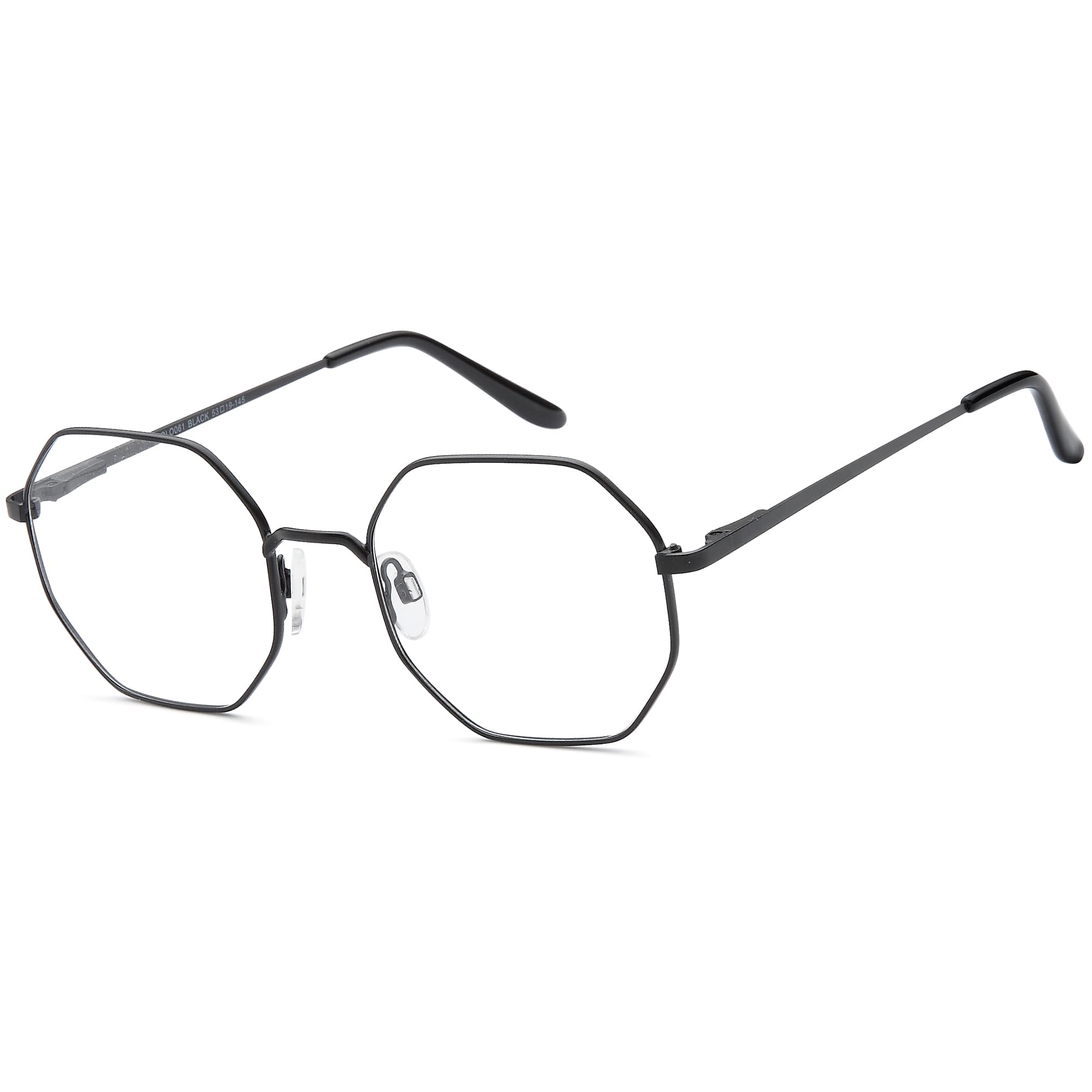 Solo 061 designer frame in colour BLACK