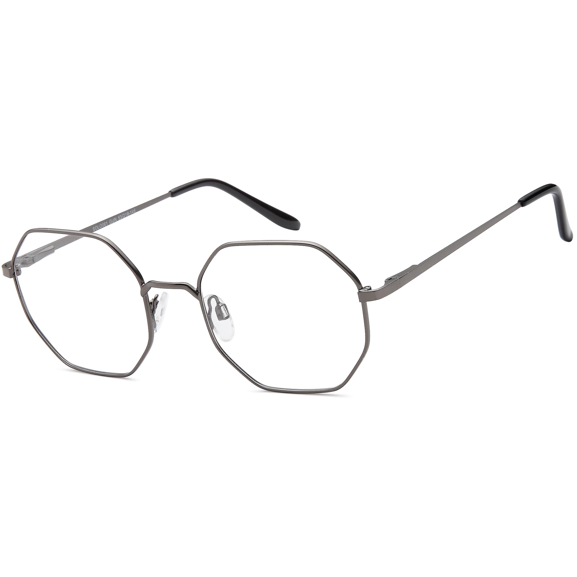 Solo 061 designer frame in colour GUN