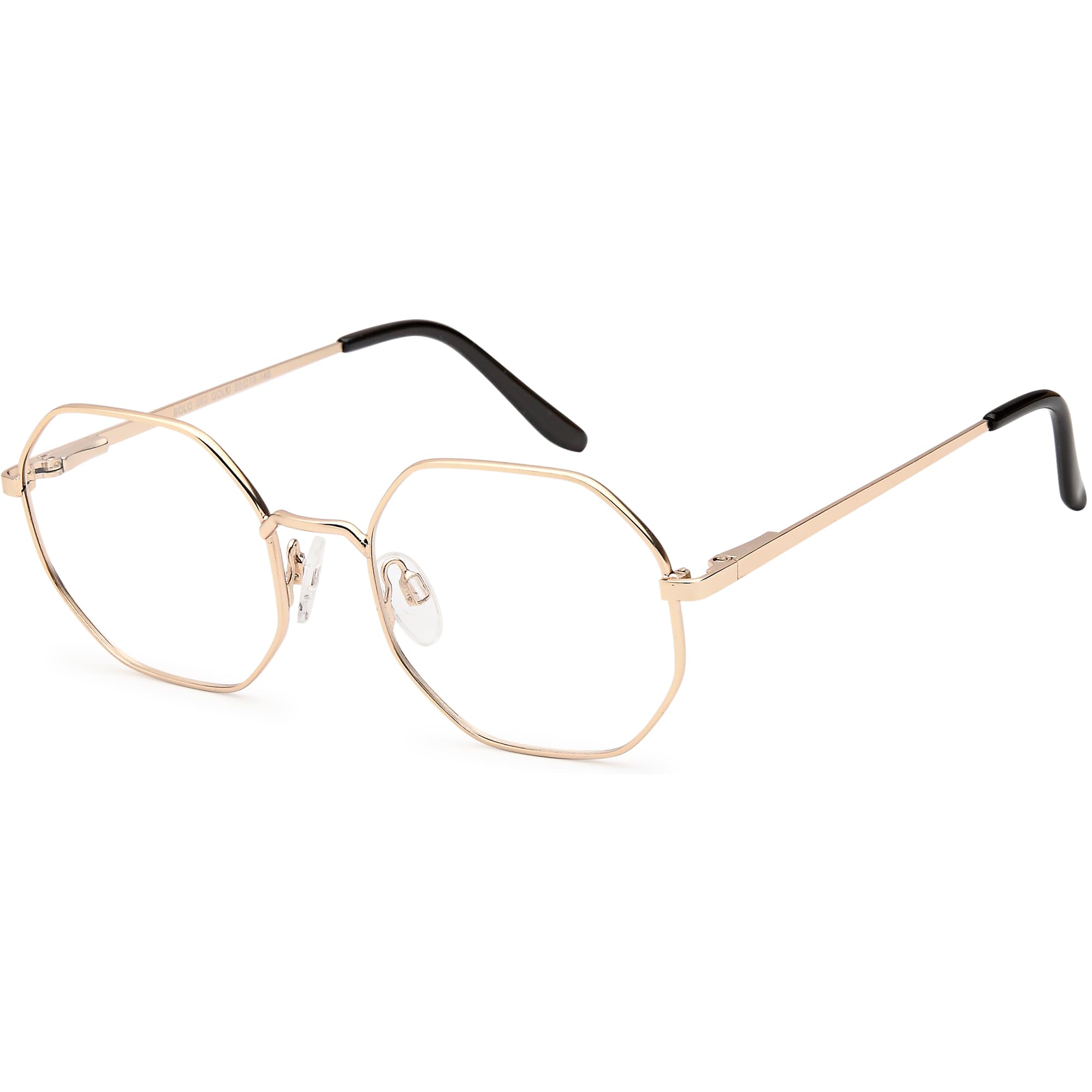 Solo 062 designer frame in colour GOLD