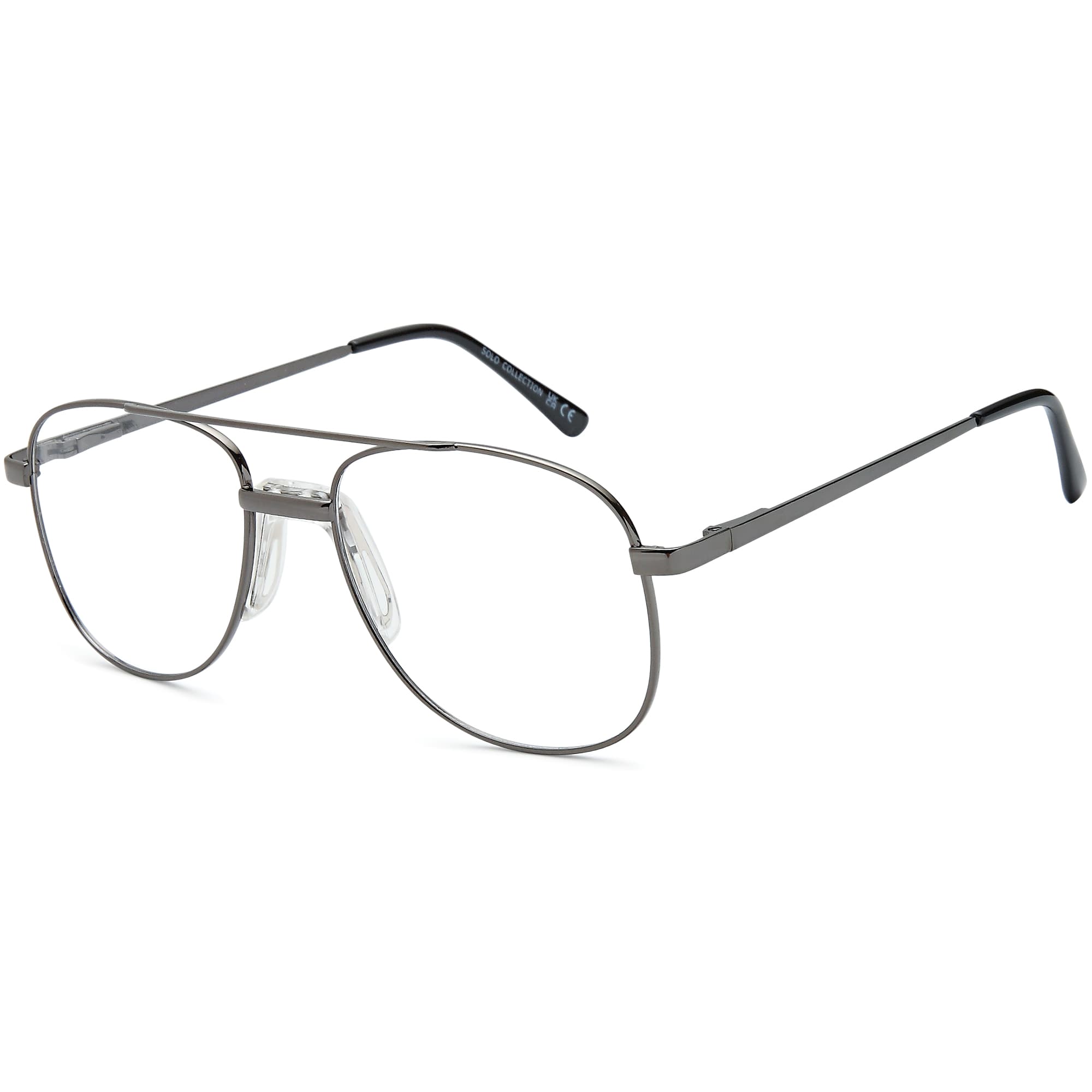 Solo 074 designer frame in colour GUN