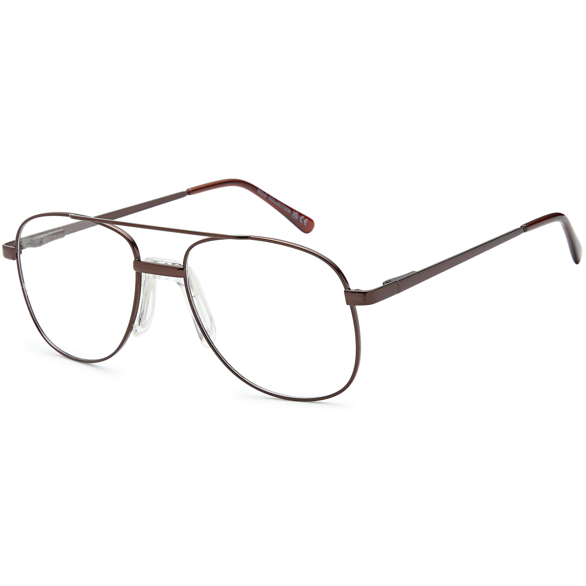 Solo 074 designer frame in colour BRONZE
