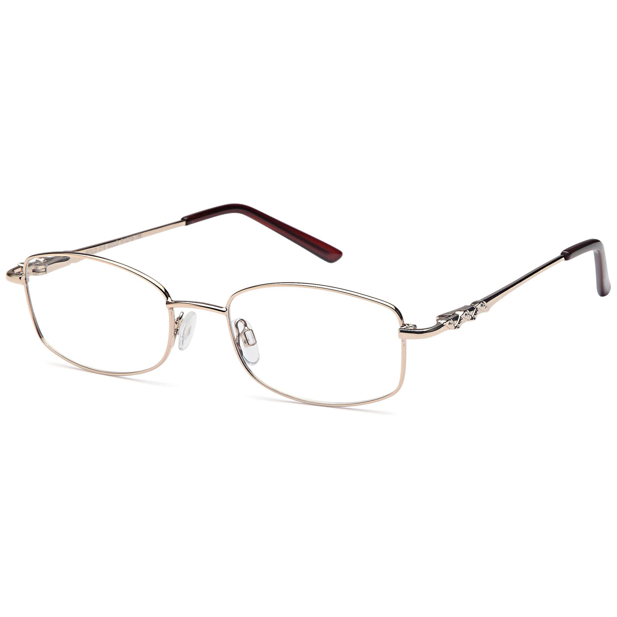 Solo 218 designer frame in colour GOLD