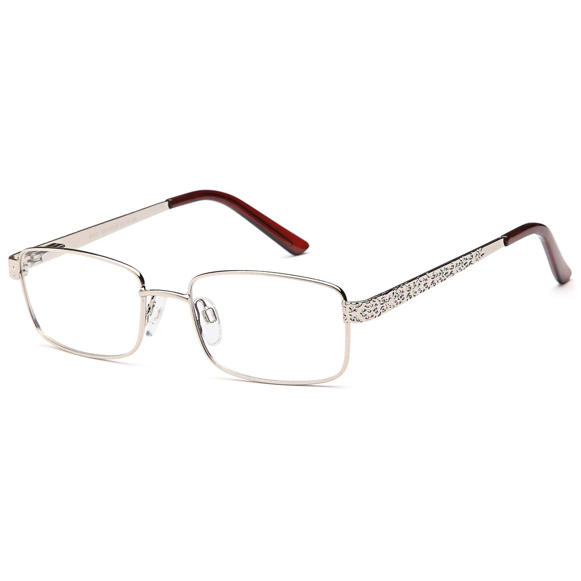 Solo 220 designer frame in colour GOLD
