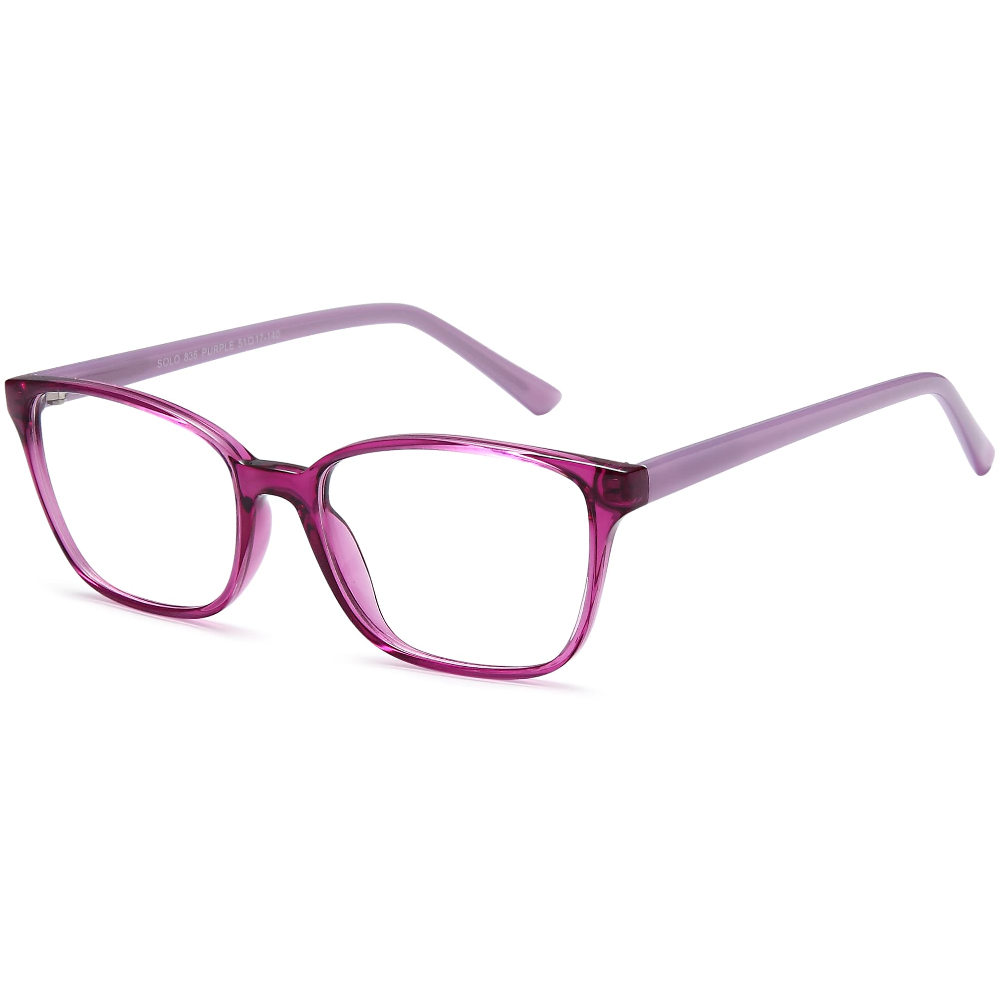 Solo 836 designer frame in colour PURPLE