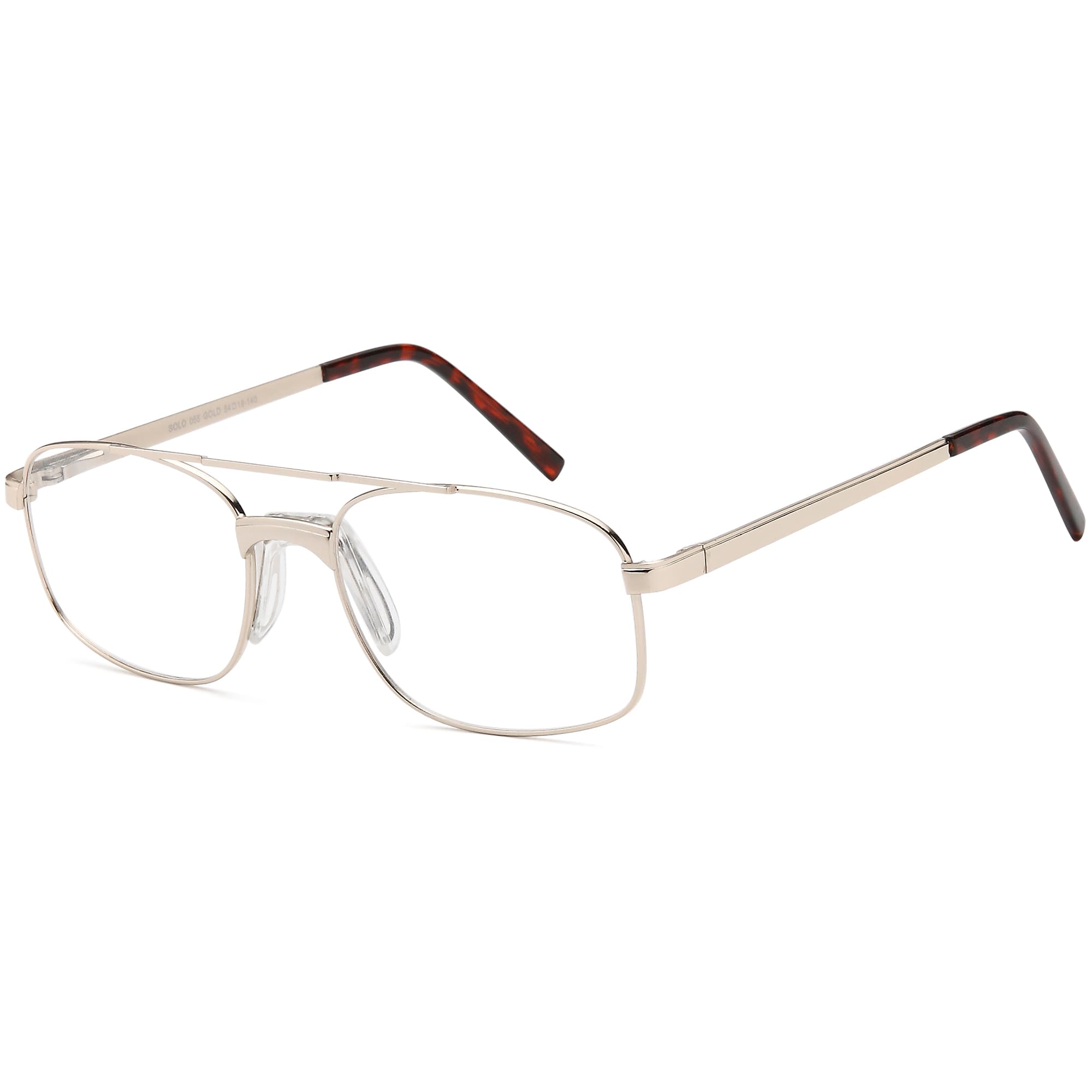 Solo 055 designer frame in colour GOLD