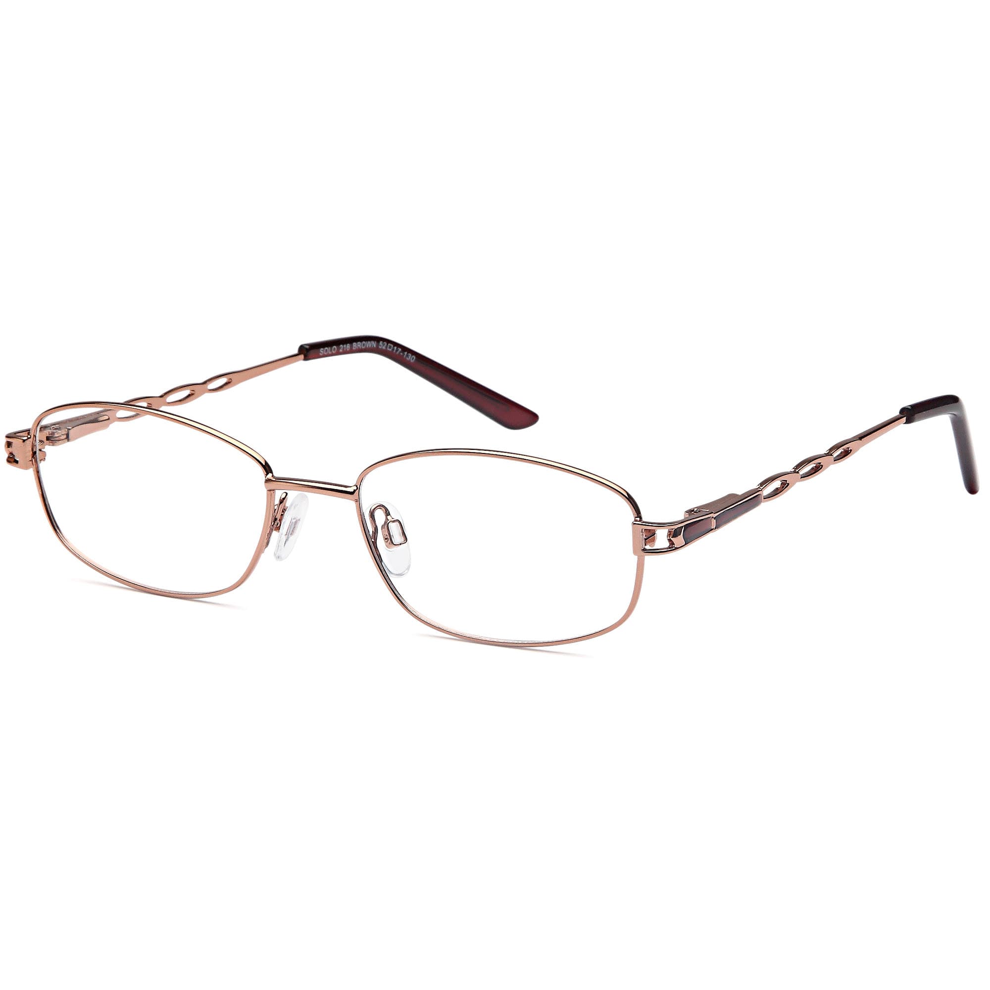 Solo 216 designer frame in colour BROWN