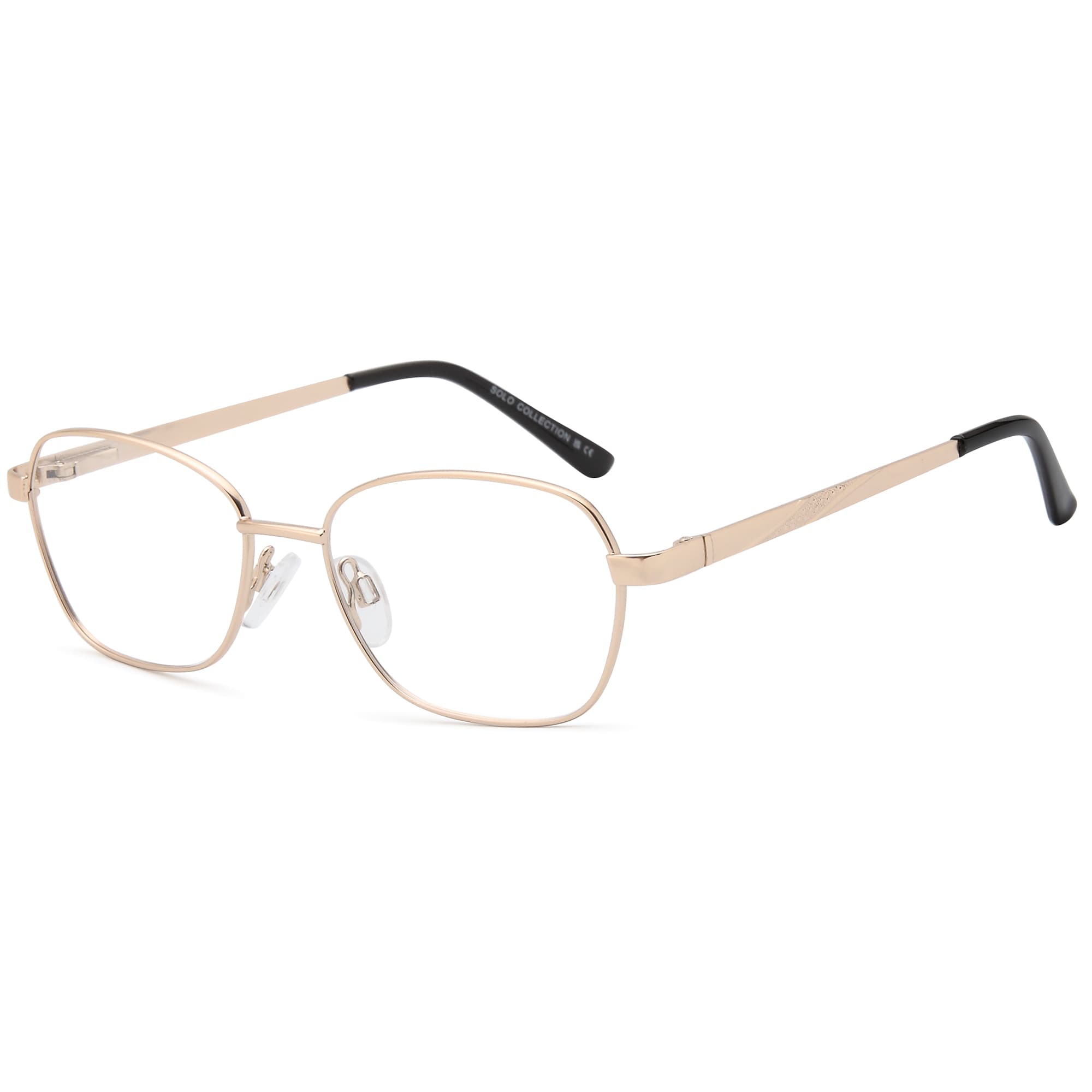 Solo 234 designer frame in colour GOLD