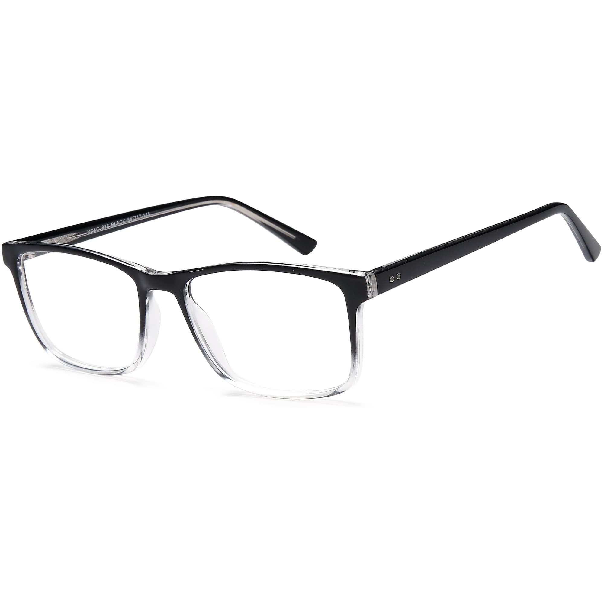 Solo 816 designer frame in colour BLACK