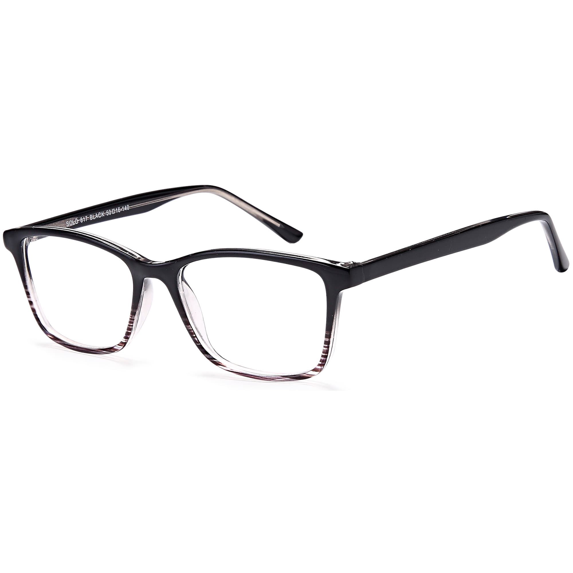 Solo 817 designer frame in colour BLACK