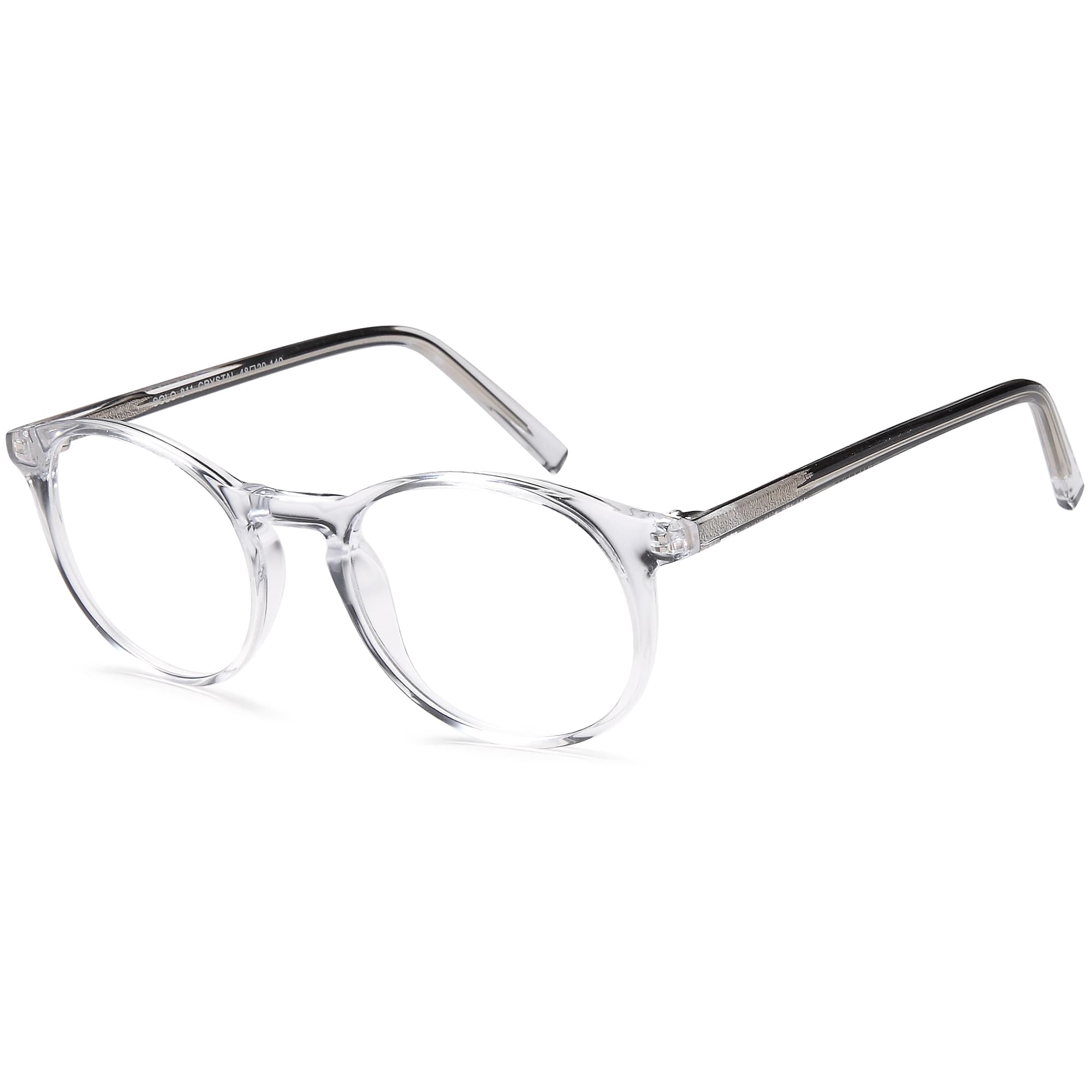 Solo 811 designer frame in colour CRYSTAL