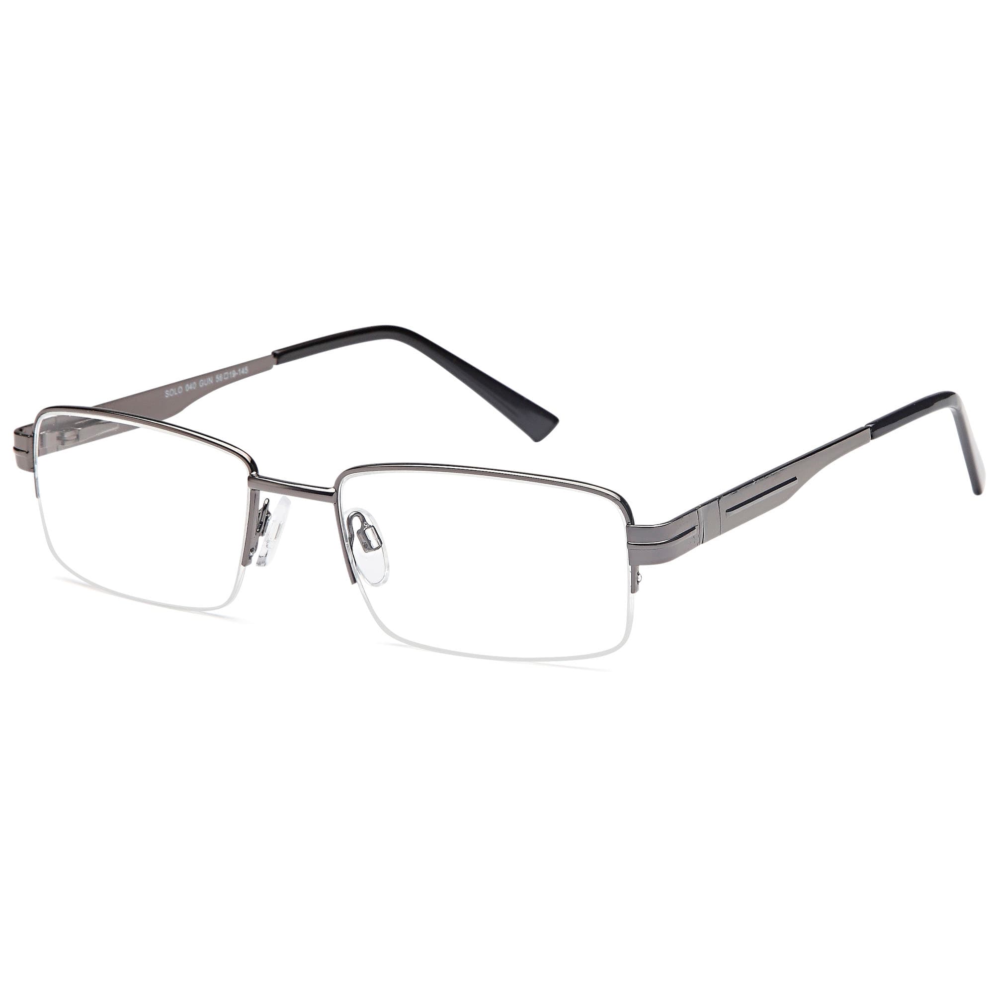 Solo 040 designer frame in colour Gun