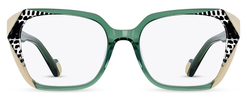 Cocoa Mint 9182 designer frame in colour 2
