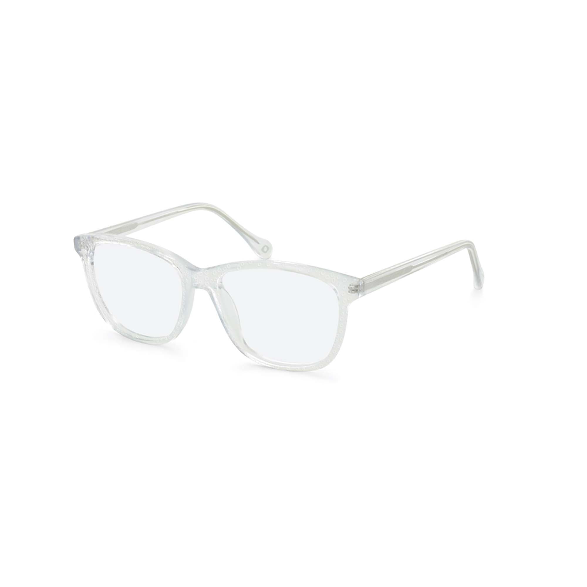 EyeStuff Clarity designer frame in colour Clear