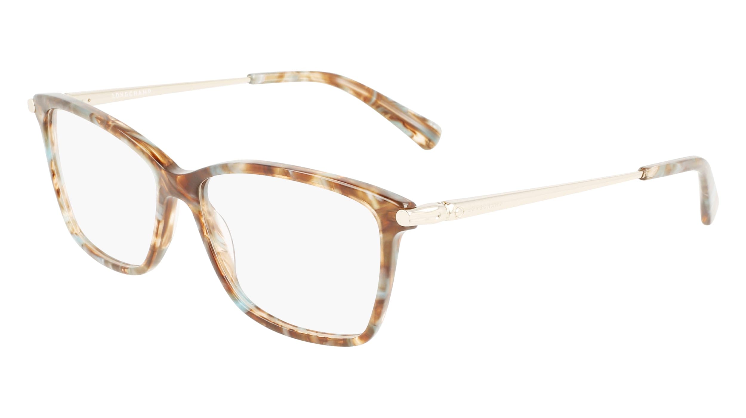 Longchamp LO2621 designer frame in colour Marble Brown Azure
