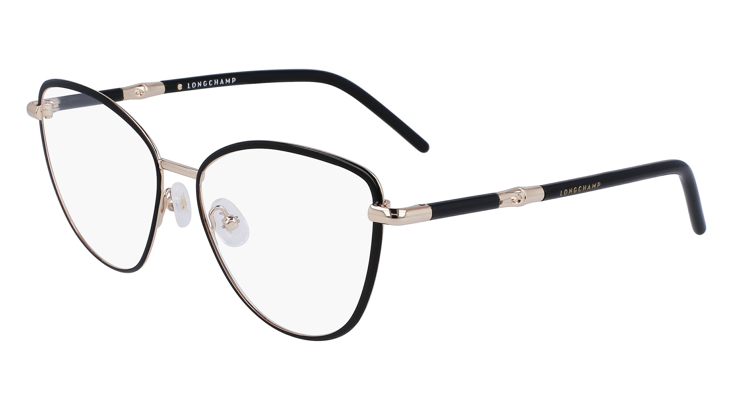 Longchamp LO2156 designer frame in colour Gold/Black