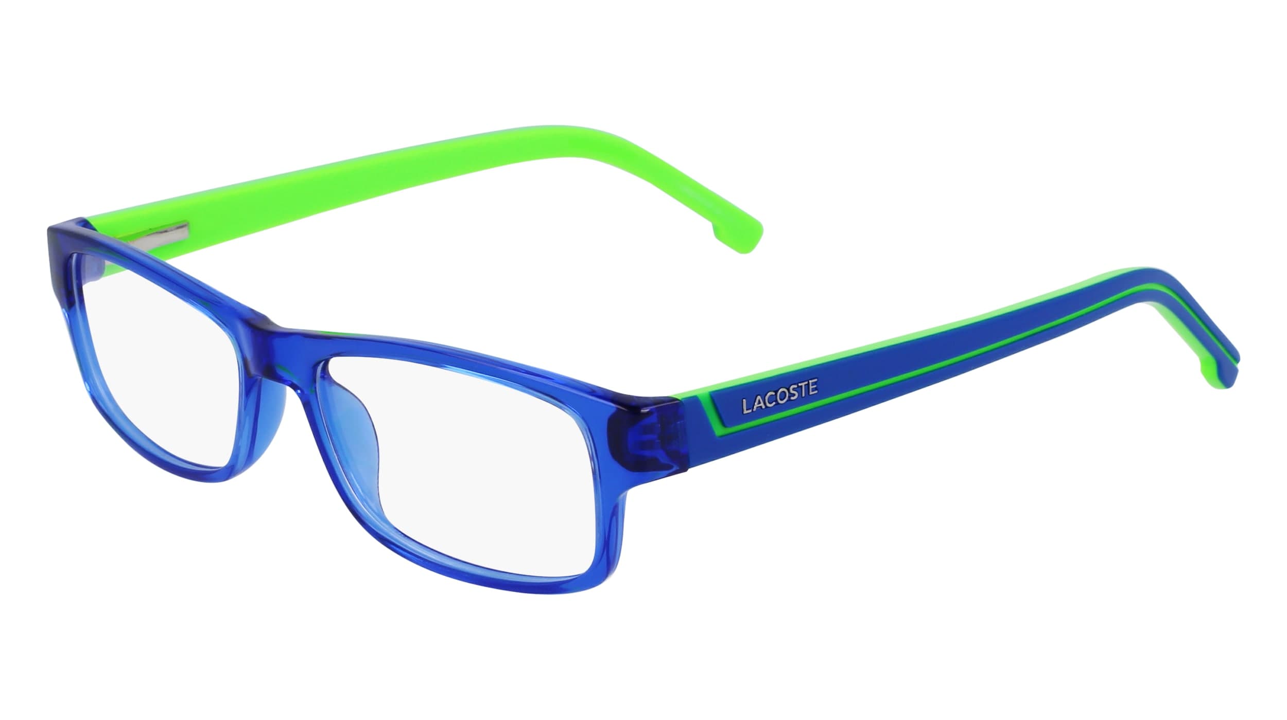 Lacoste L2707 designer frame in colour Blue/Green