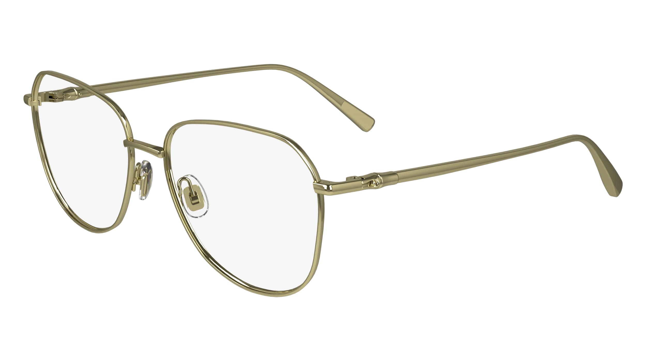 Longchamp LO2161 designer frame in colour Deep Gold