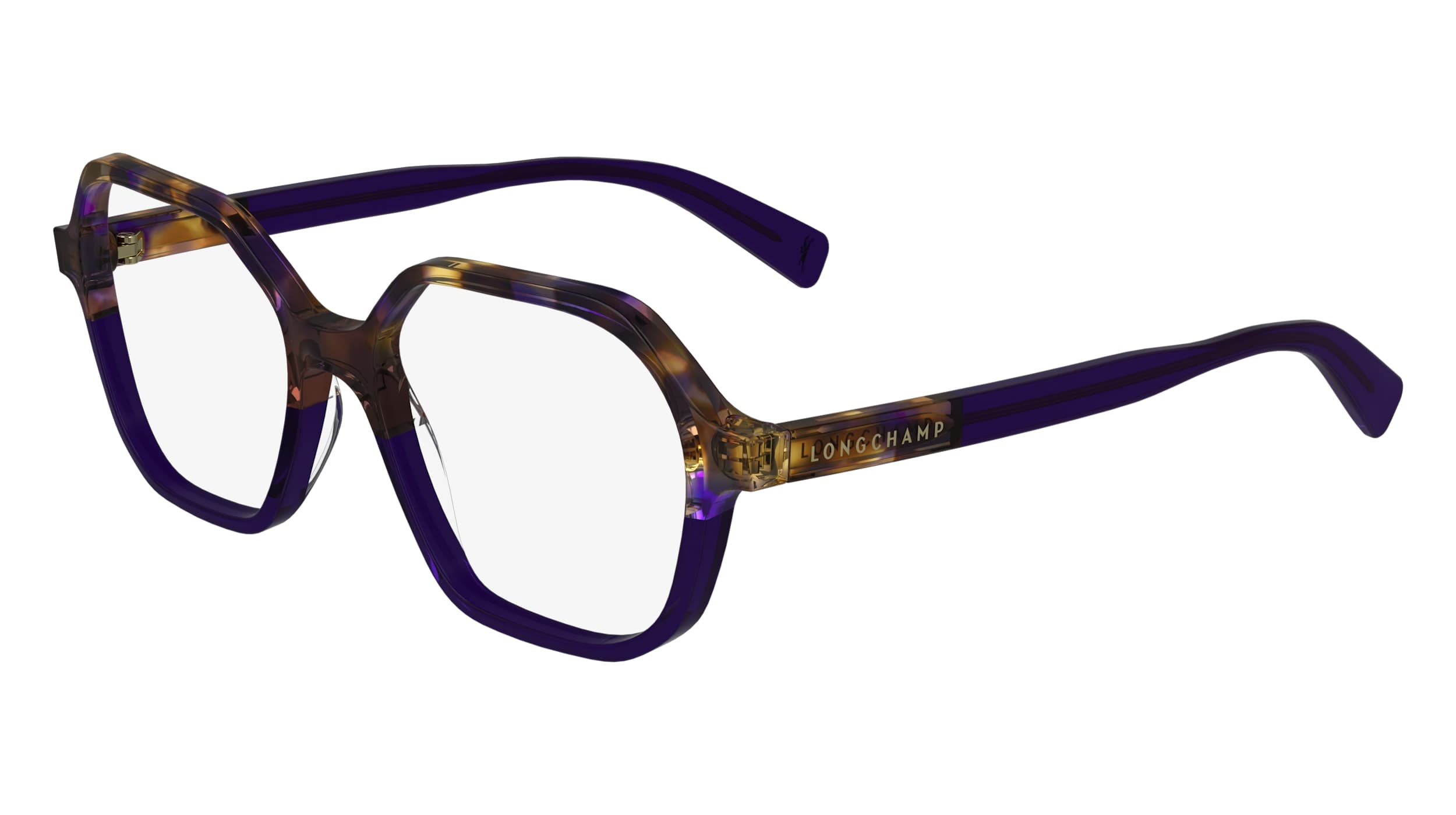 Longchamp LO2740 designer frame in colour Purple/Havana