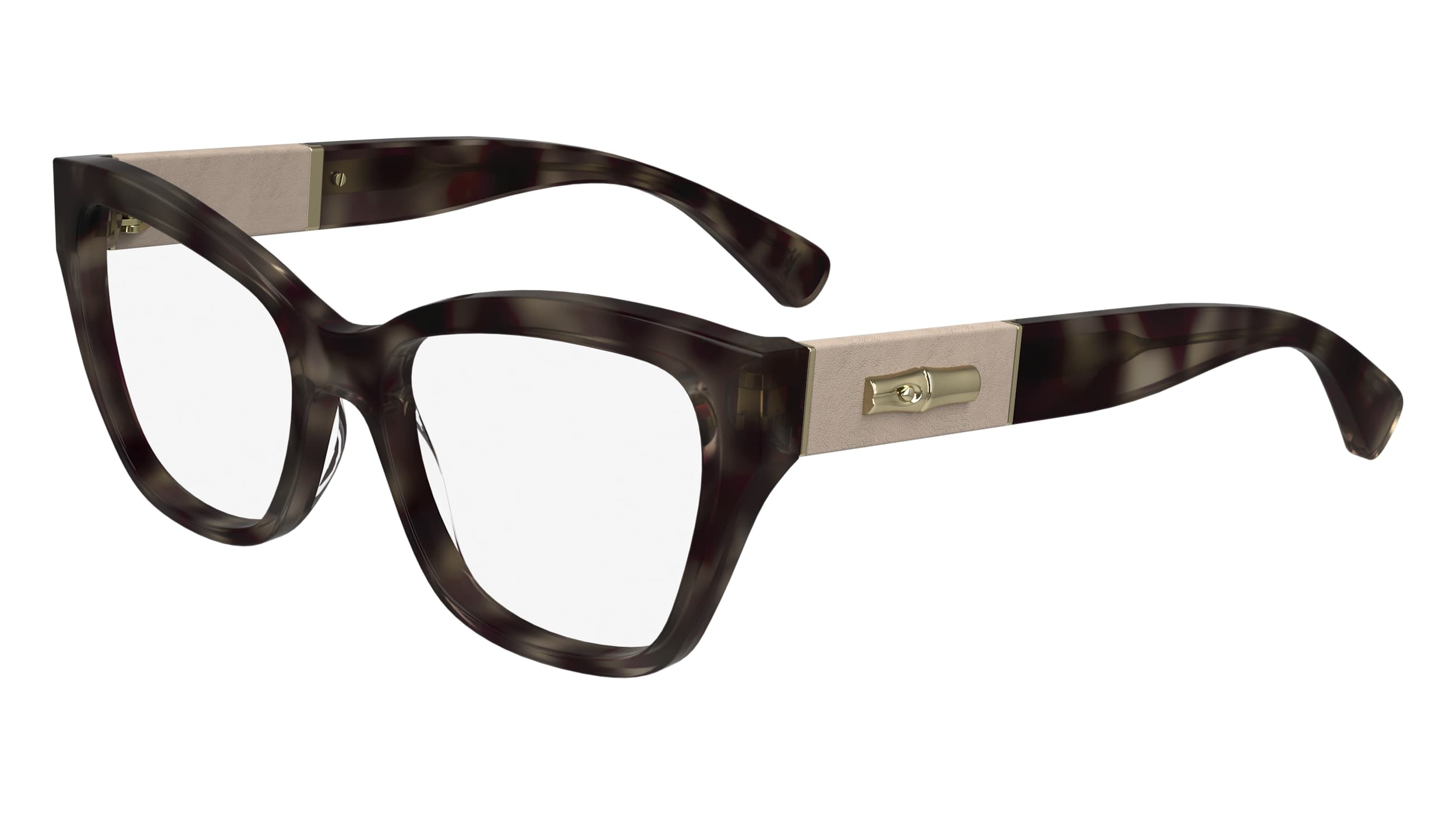 Longchamp LO2742L designer frame in colour Beige Havana