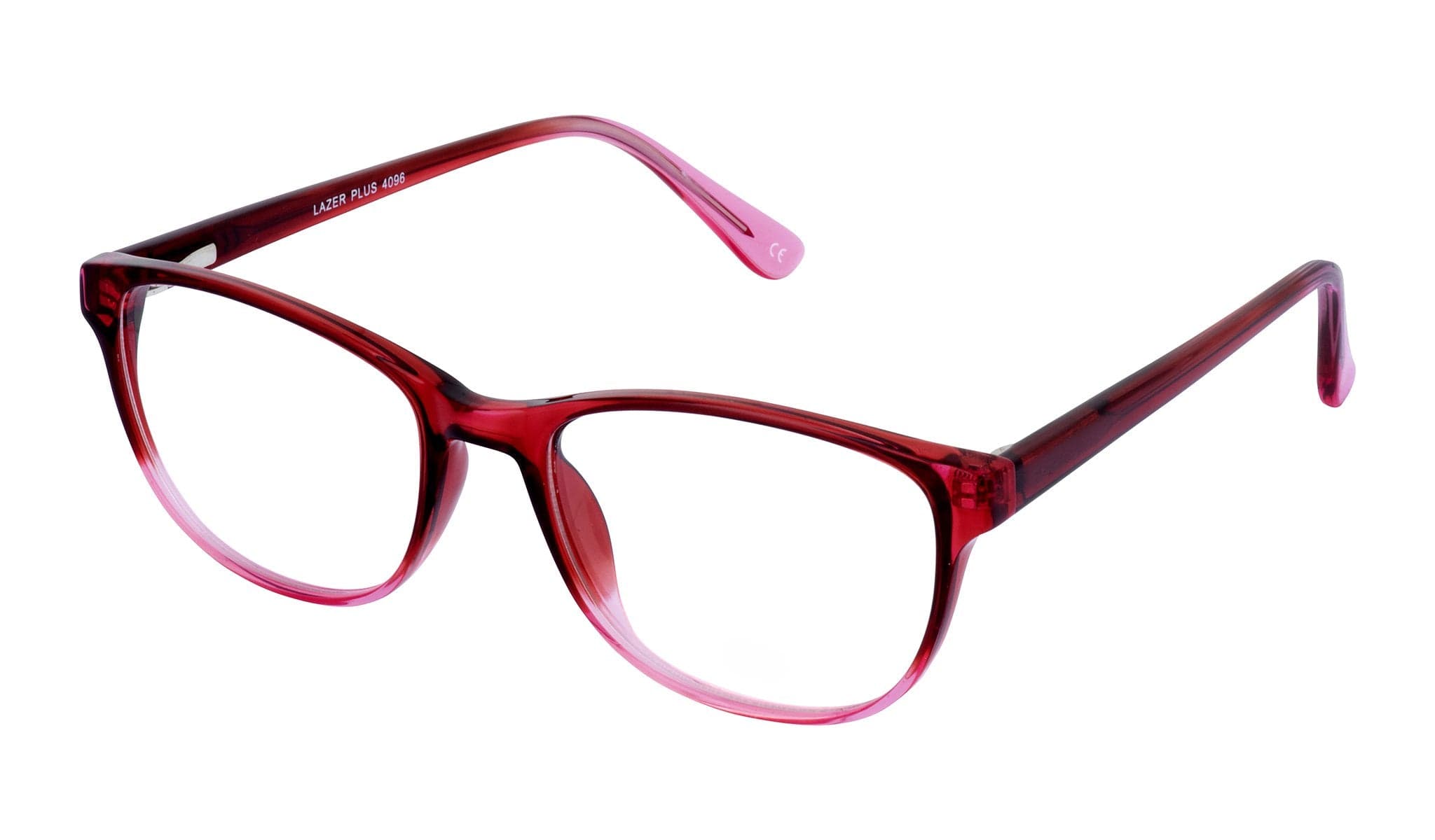 Lazer 4096 designer frame in colour Claret
