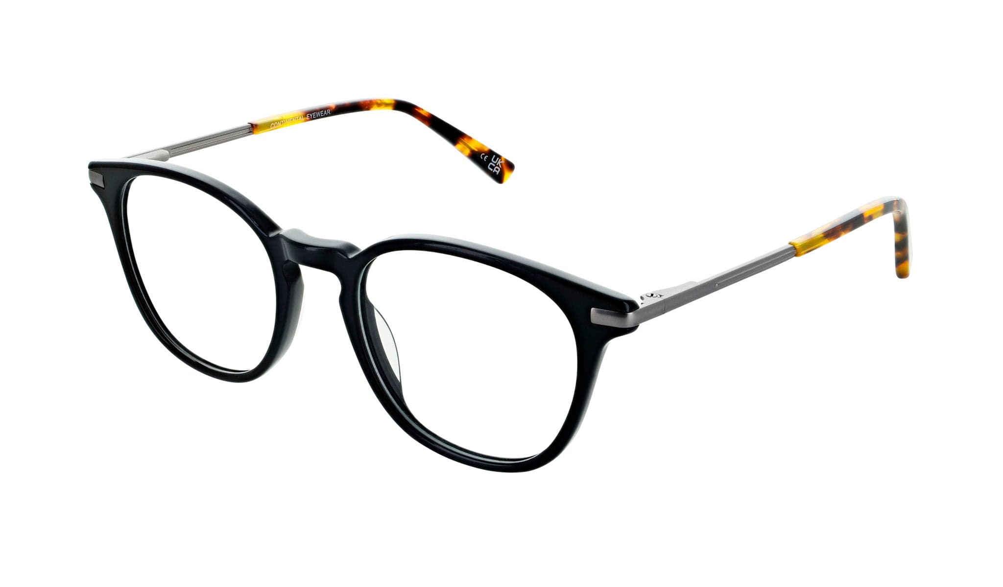 Zenith 104 designer frame in colour Black/gun