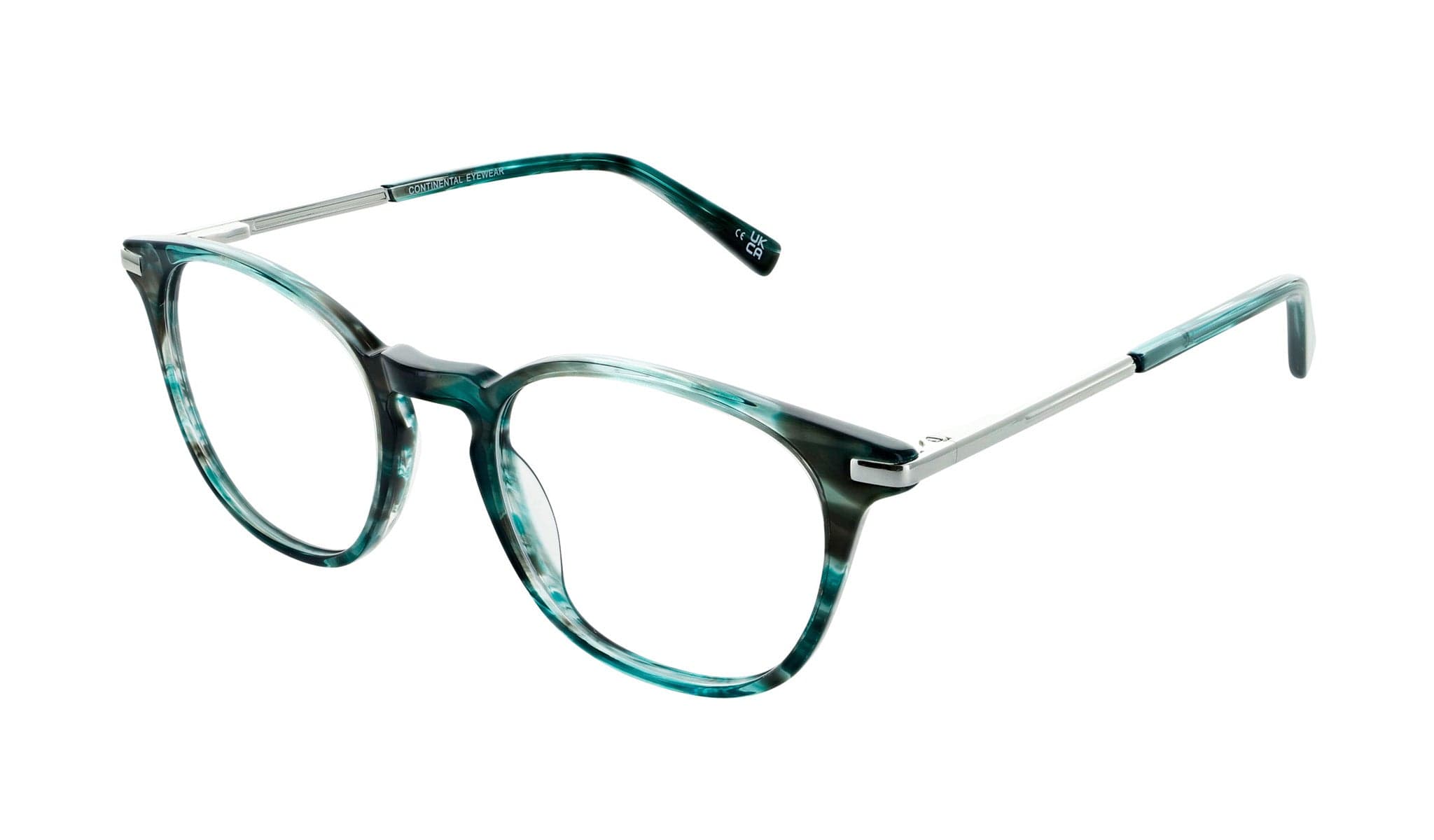 Zenith 104 designer frame in colour Grey/silver