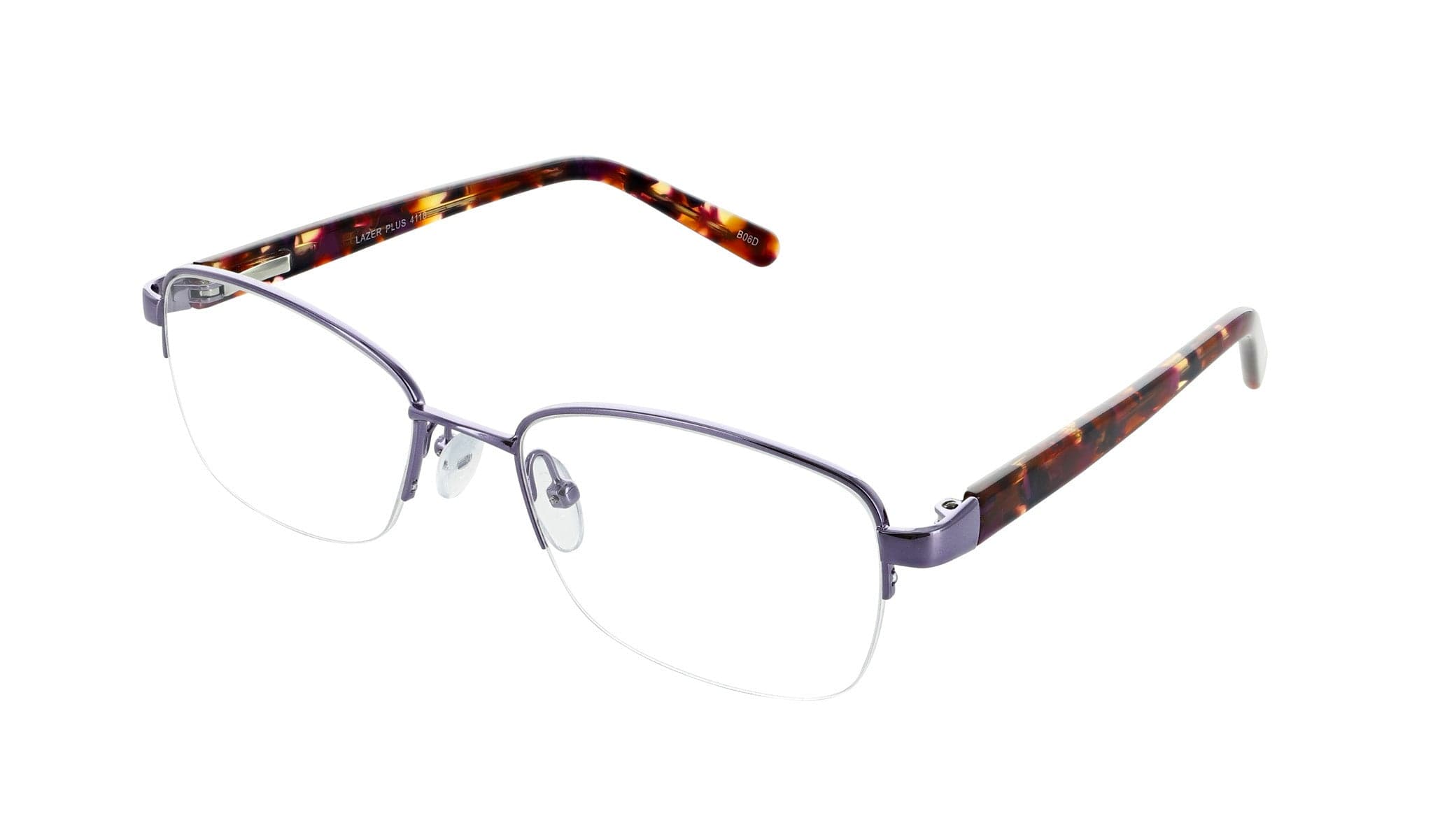 Lazer 4118 designer frame in colour Lilac