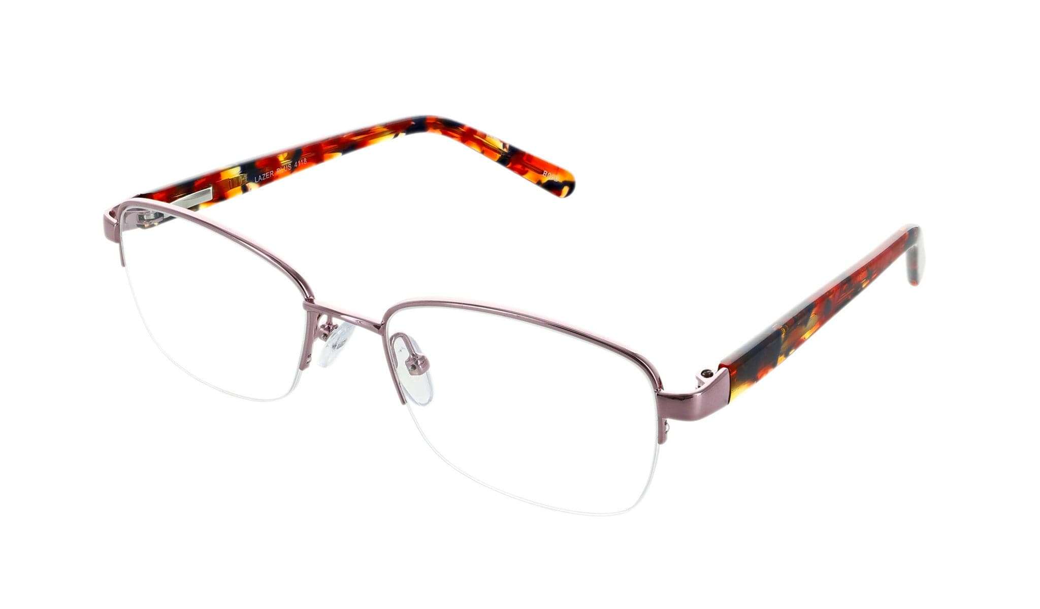 Lazer 4118 designer frame in colour Rose