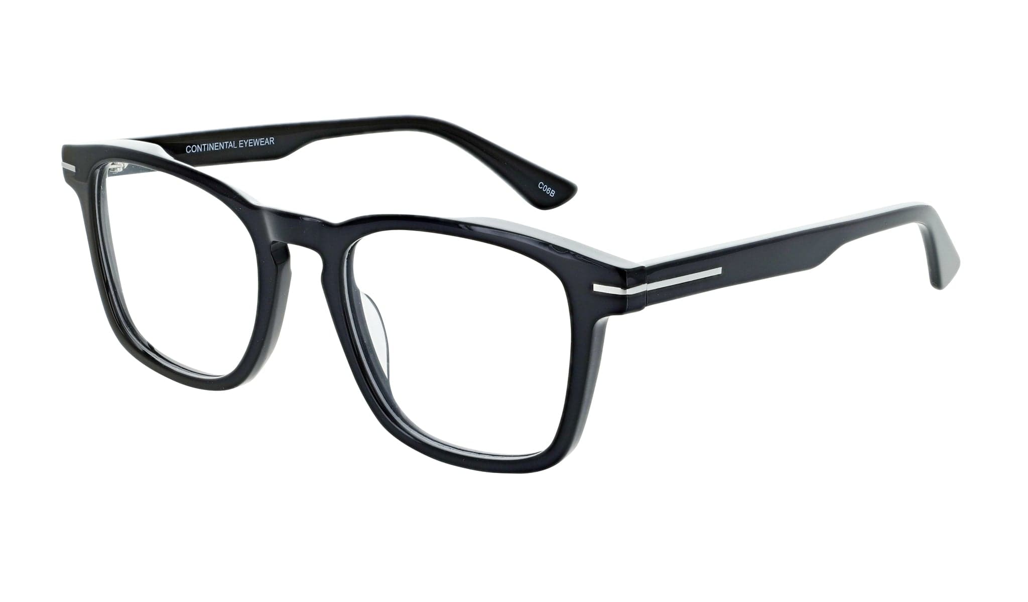 Zenith 107 designer frame in colour Black