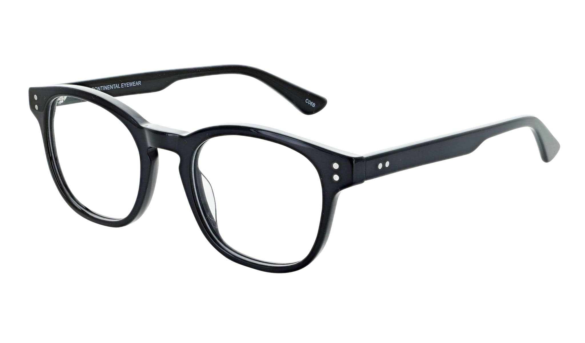 Zenith 106 designer frame in colour Black