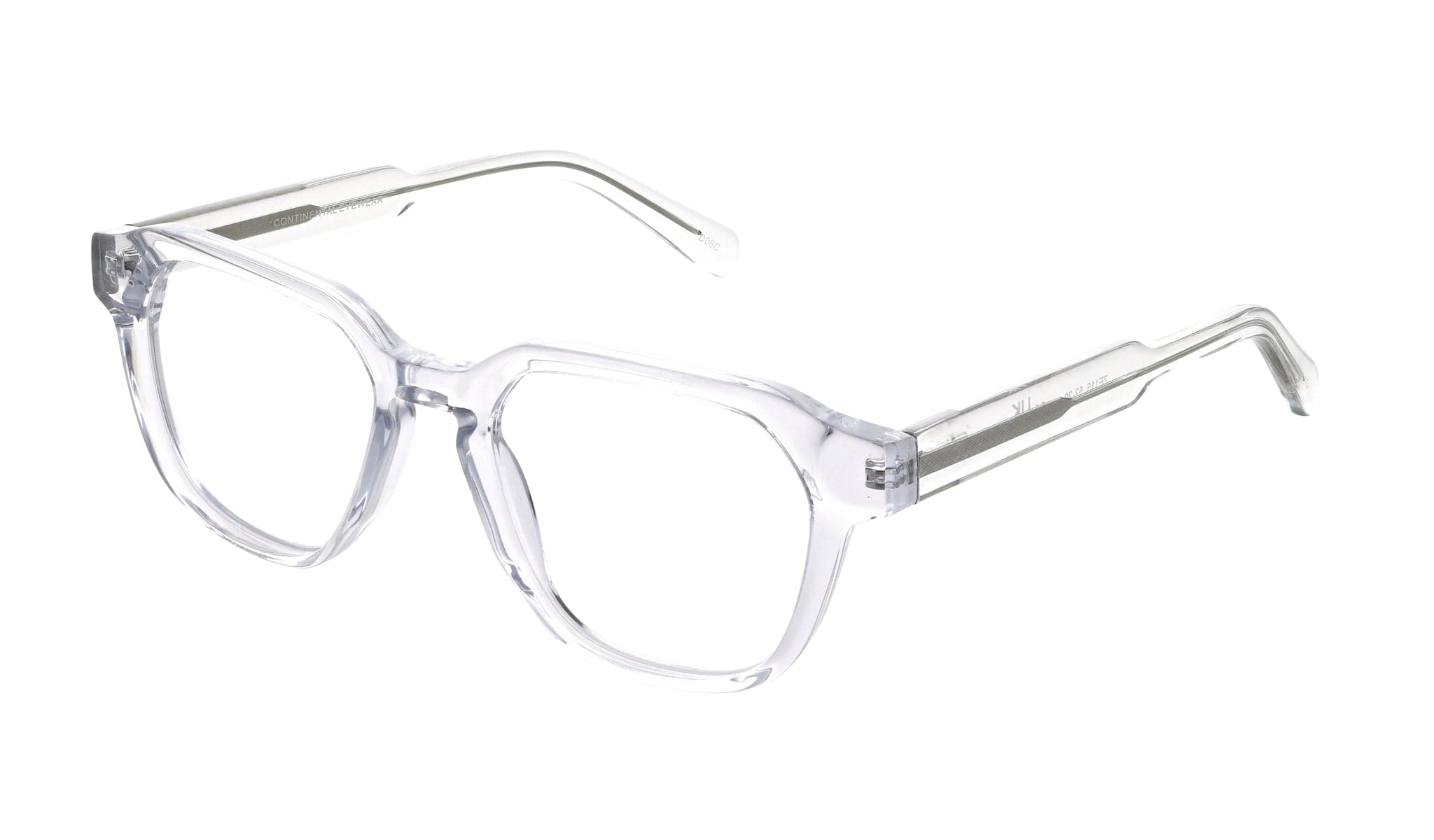 Zenith 115 designer frame in colour Crystal