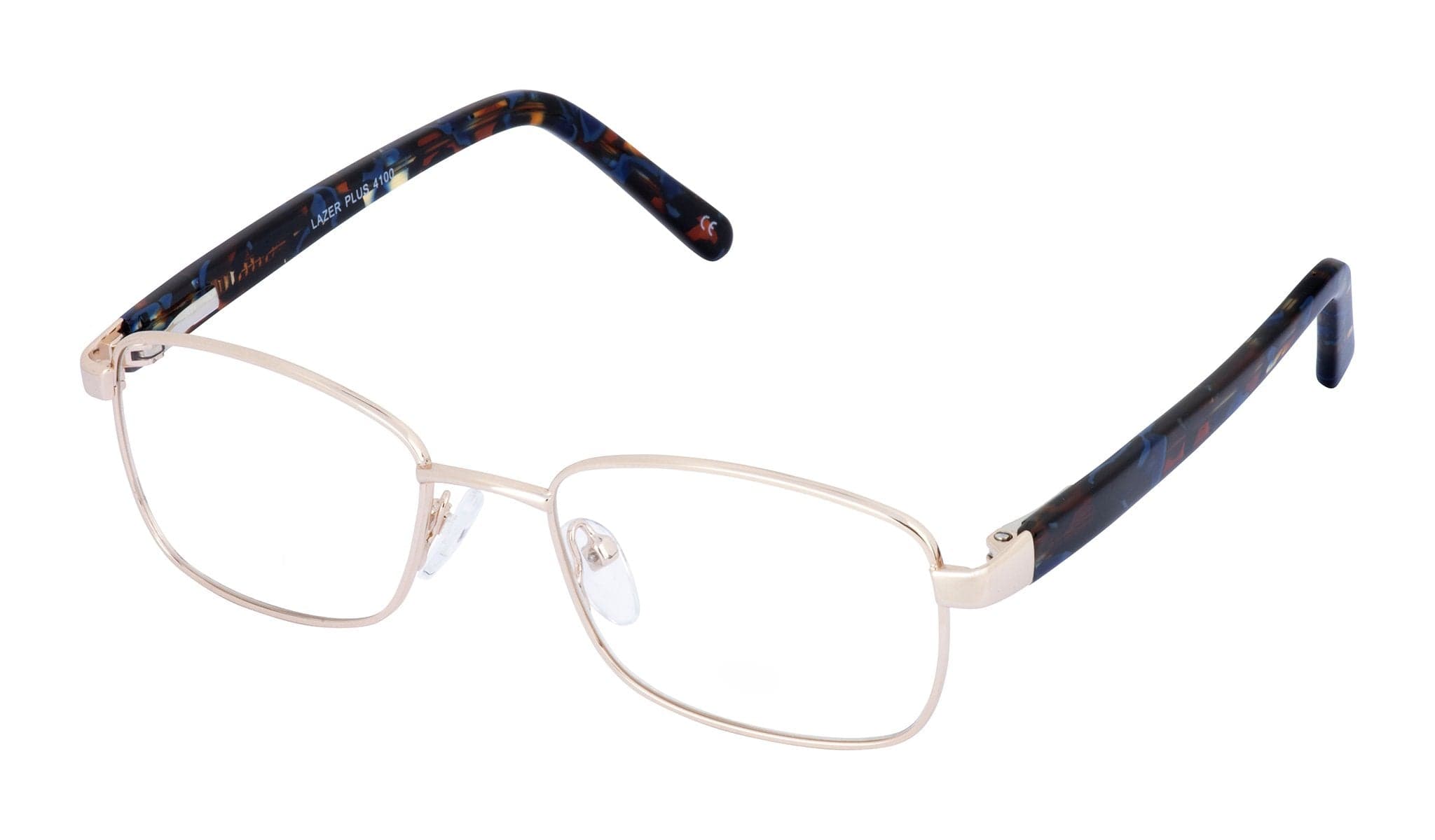 Lazer 4100 designer frame in colour Gold