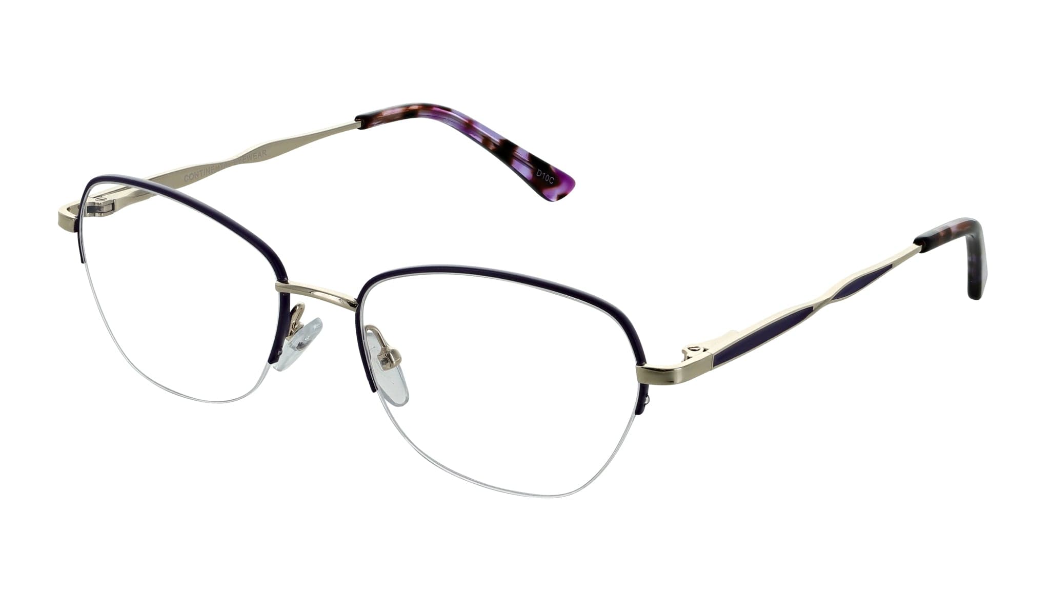 Cameo Saskia designer frame in colour Gold Lilac