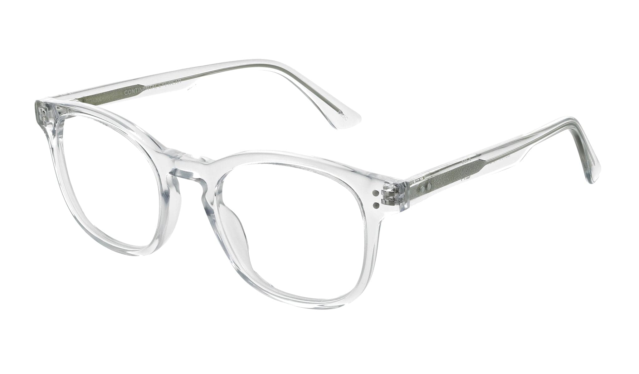 Zenith 106 designer frame in colour Crystal