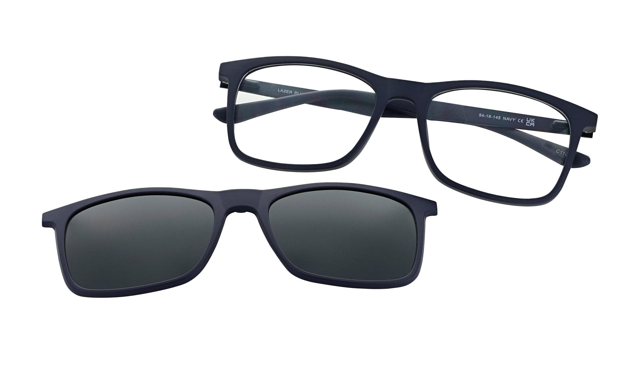 Lazer 4132 designer frame in colour NAVY