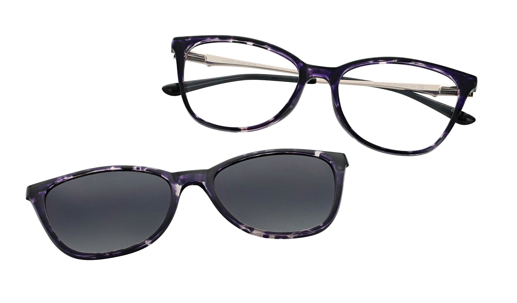 Lazer 4134 designer frame in colour PURPLE