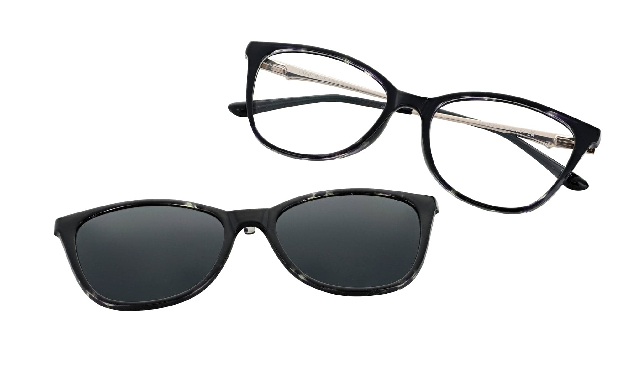 Lazer 4134 designer frame in colour BLACK