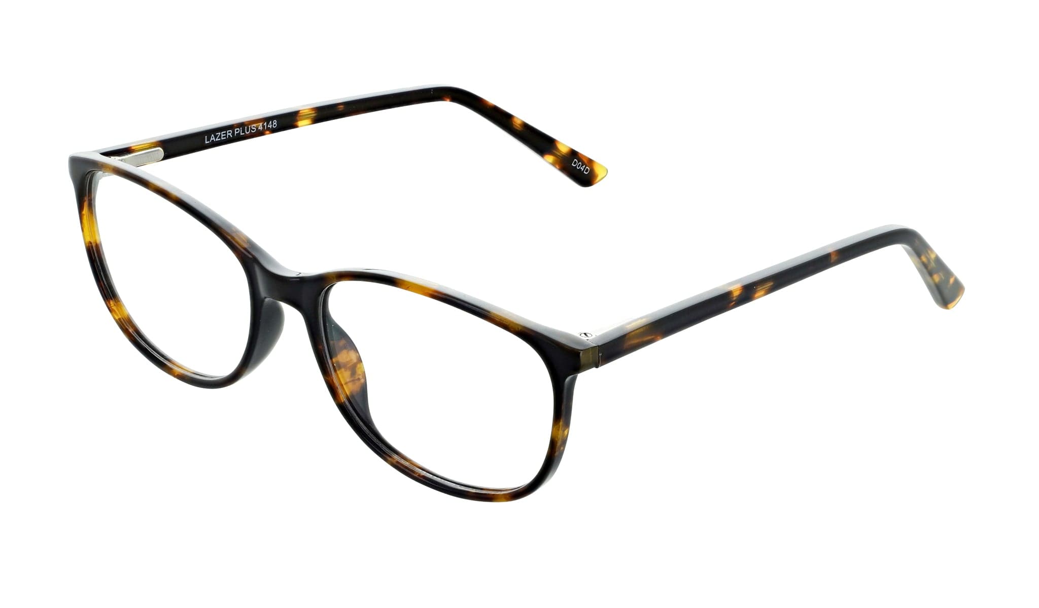 Lazer 4148 designer frame in colour TORT