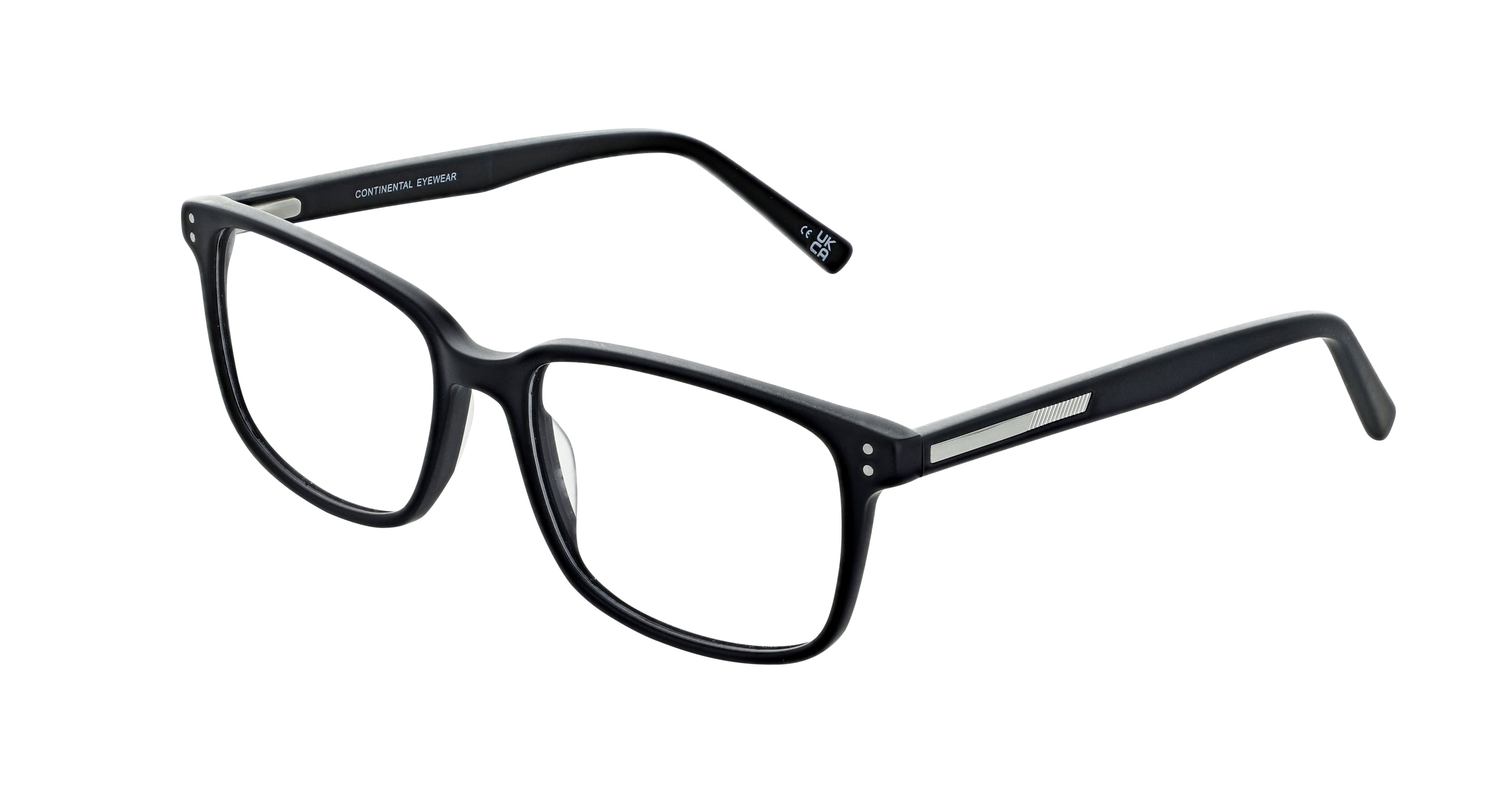 Zenith 110 designer frame in colour BLACK