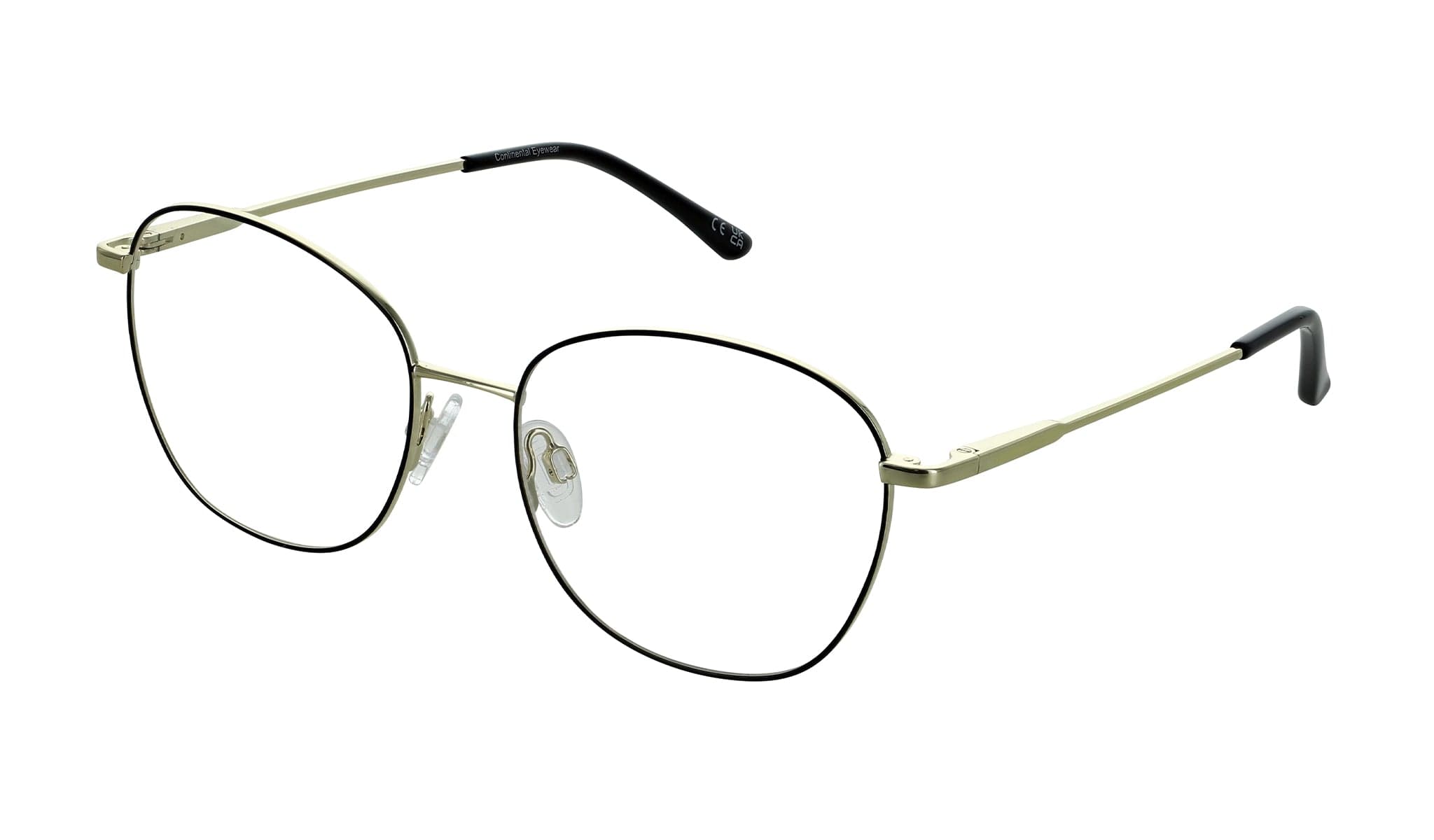 Zenith 121 designer frame in colour Gold/Black