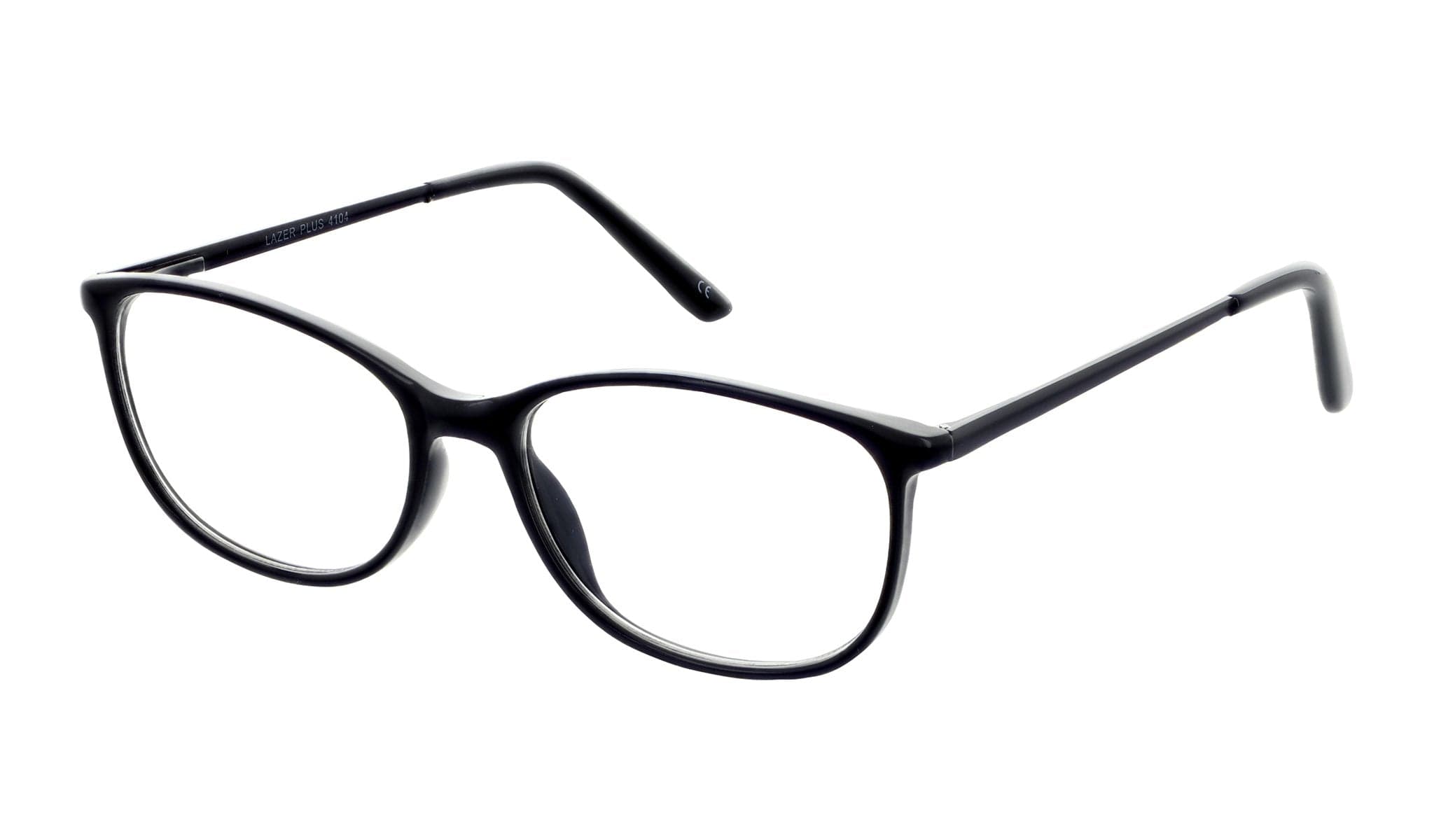 Lazer 4104 designer frame in colour Black