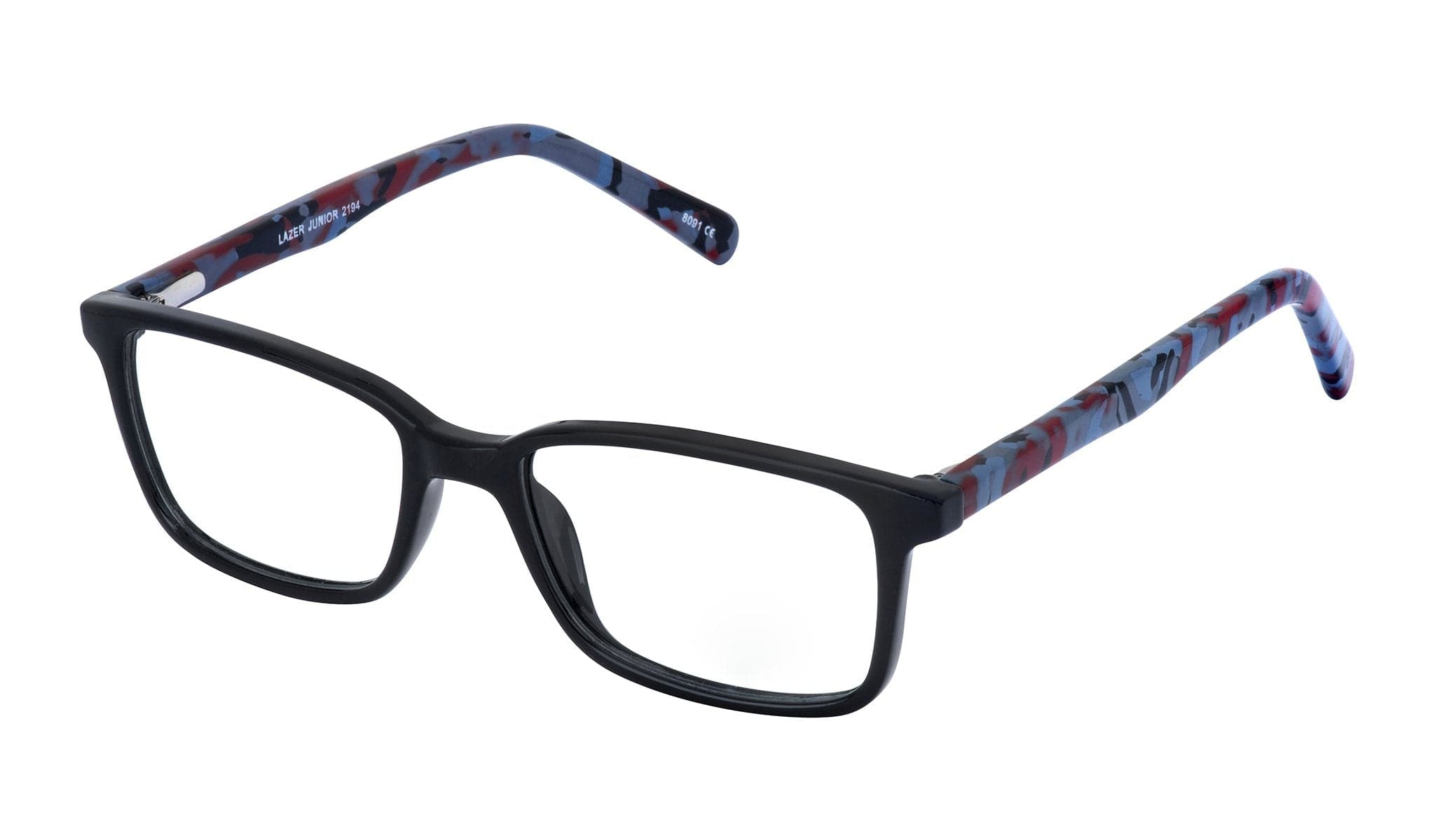 Lazer 2194 designer frame in colour Black