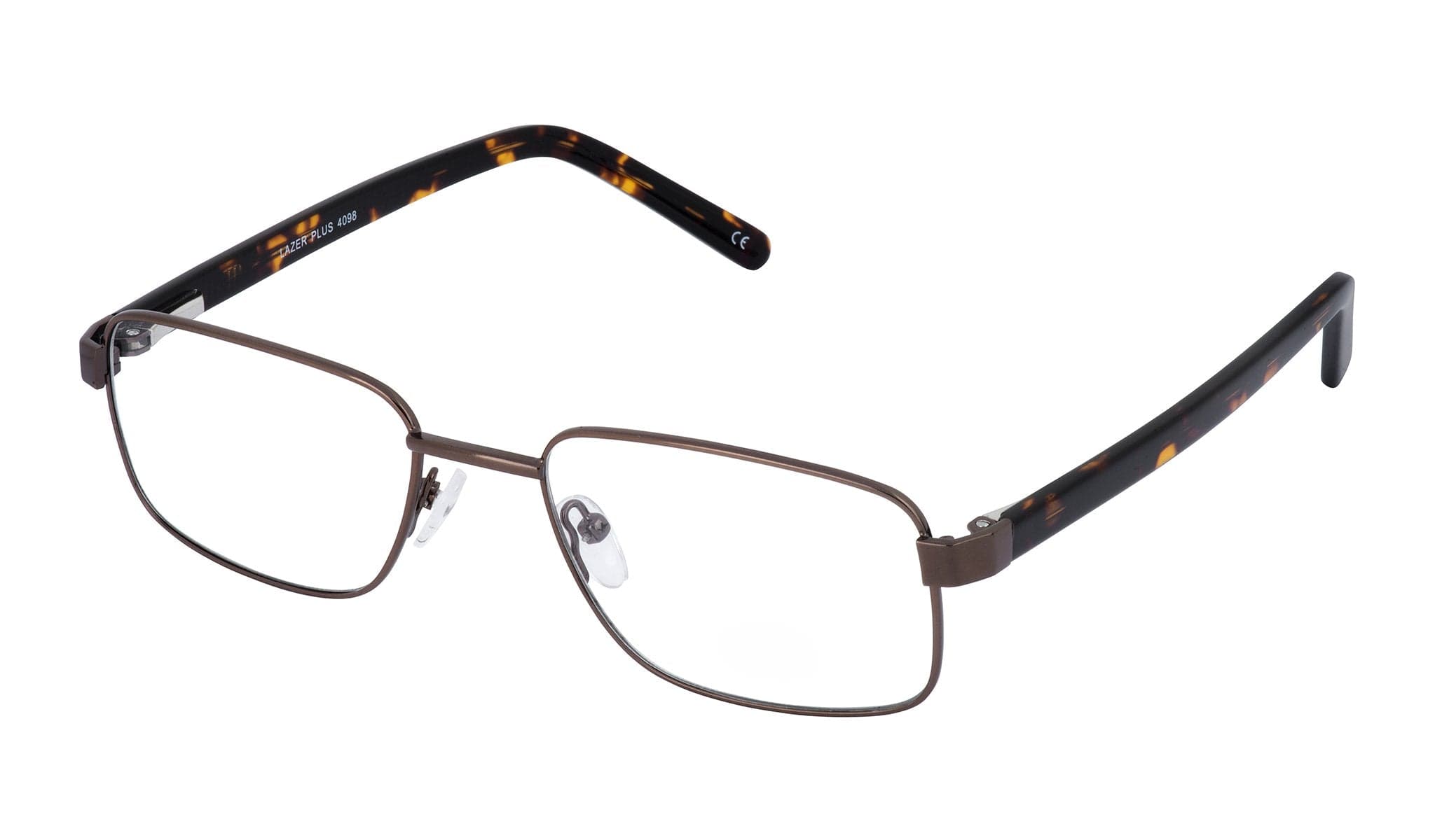 Lazer 4098 designer frame in colour Brown